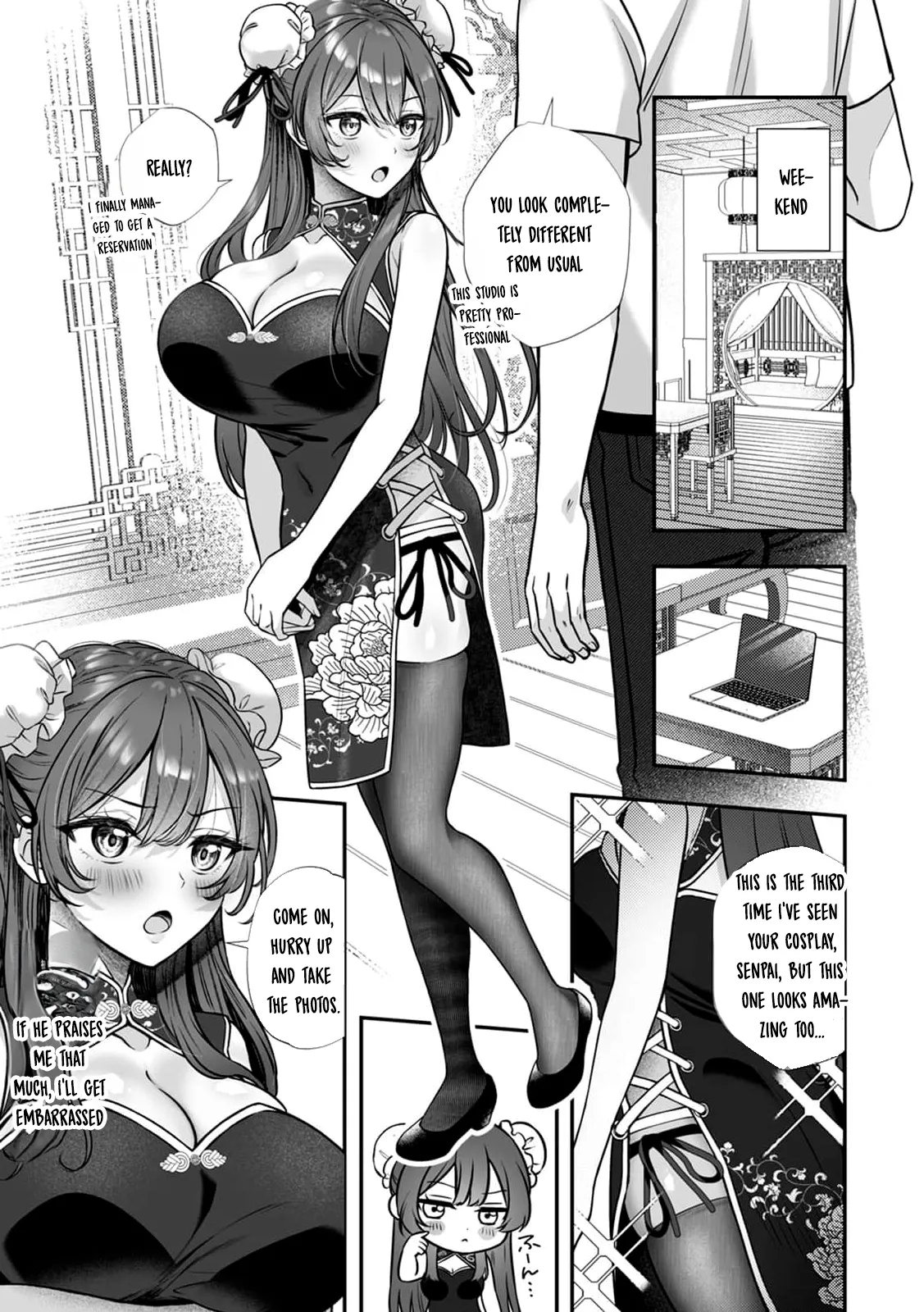 CosBare -Takabisha na Kyonyuu Joushi no “Goshujin-sama” ni Narimashita!?- – Chapter 1 – page 103