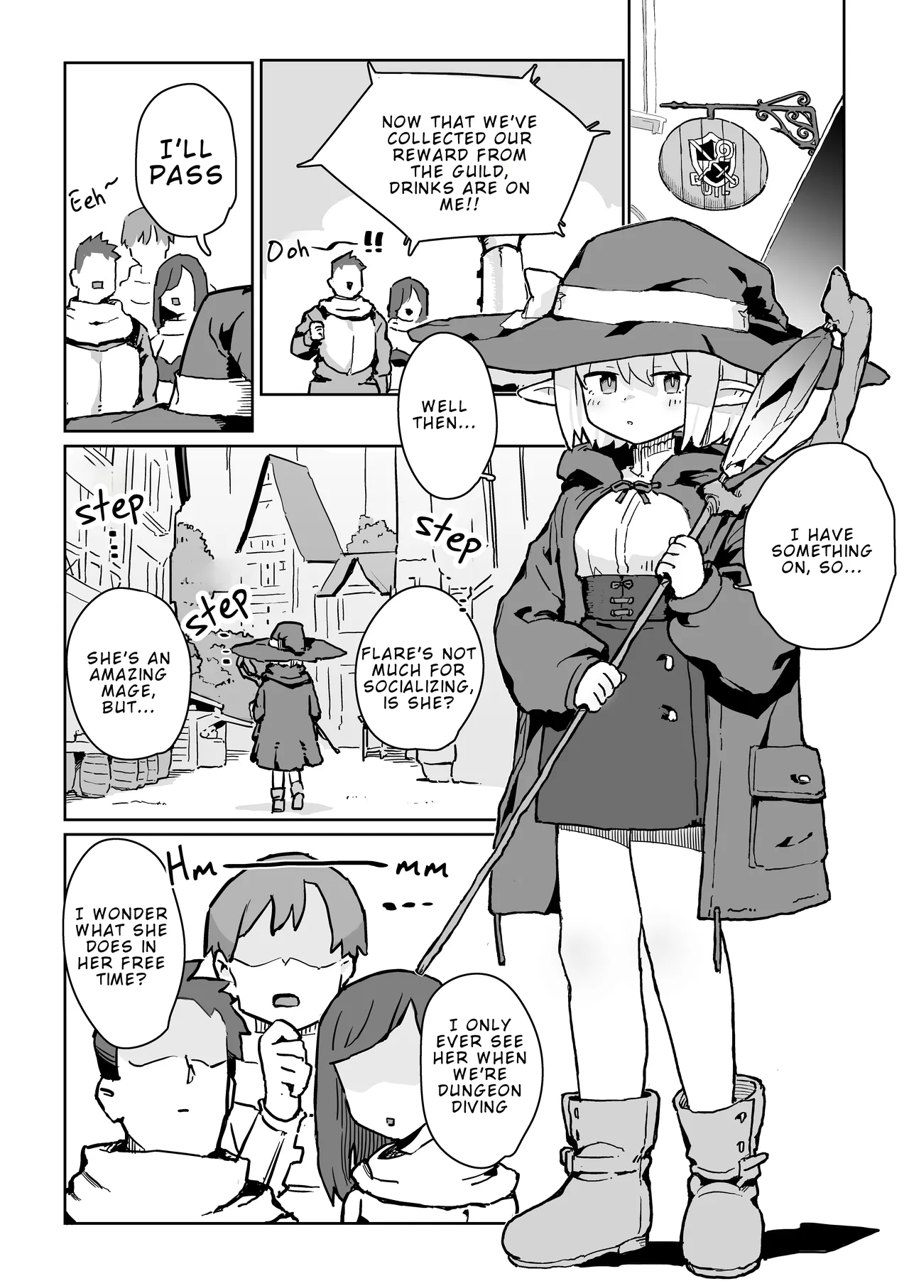 Onaji Party no Cool-kei Elf ga Ura de wa Otona no Omocha de Asobu Hentai Datta node Sex Suru Koto ni Shita | The Cool, Distant Elf in My Party Turned Out to Be a Pervert Who Plays with Adult Toys in Private, So We Had Sex — preview page 2