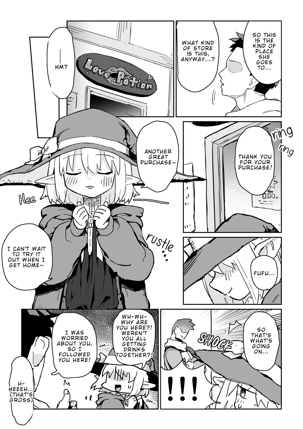 Onaji Party no Cool-kei Elf ga Ura de wa Otona no Omocha de Asobu Hentai Datta node Sex Suru Koto ni Shita | The Cool, Distant Elf in My Party Turned Out to Be a Pervert Who Plays with Adult Toys in Private, So We Had Sex — preview page 4