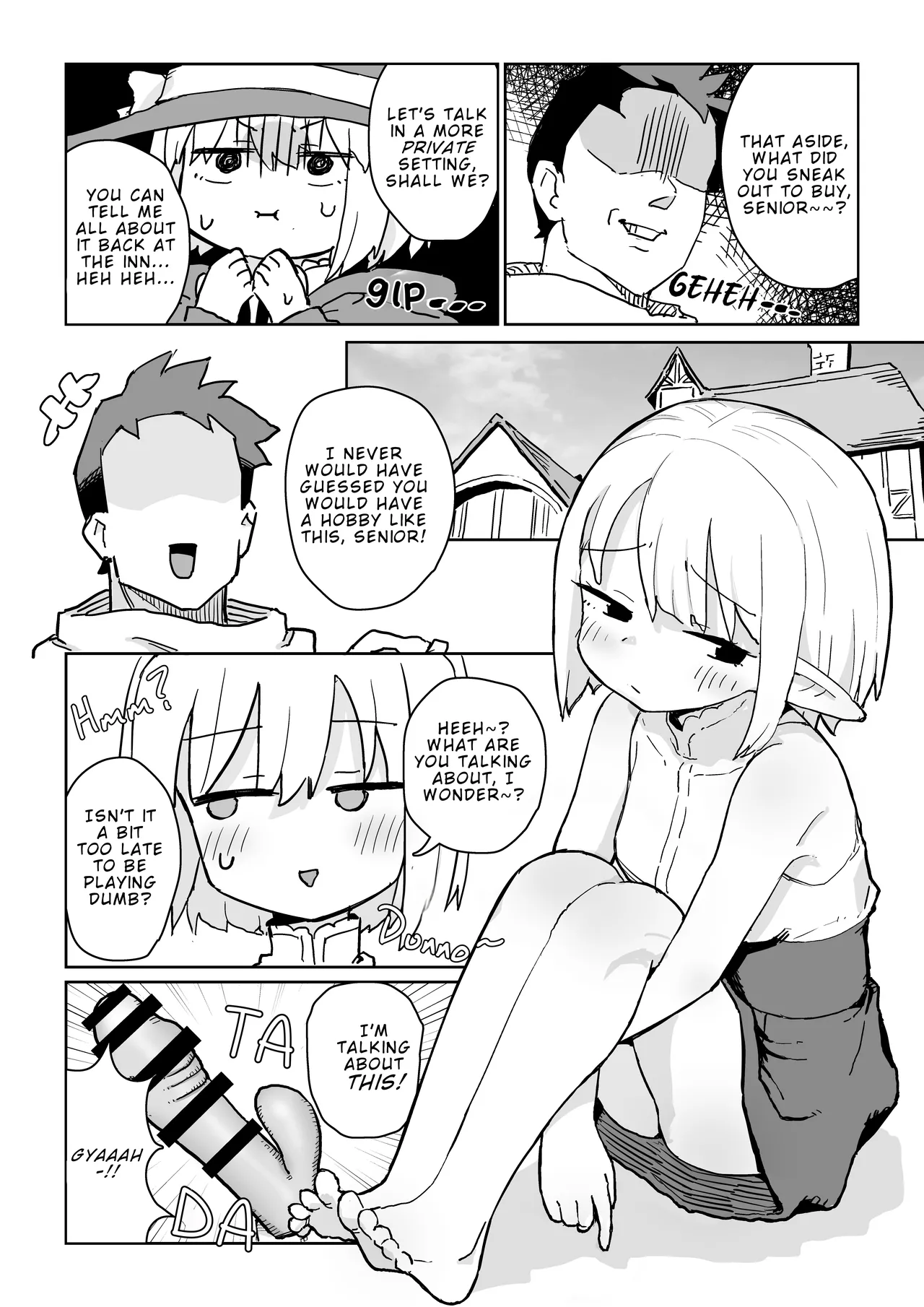 Onaji Party no Cool-kei Elf ga Ura de wa Otona no Omocha de Asobu Hentai Datta node Sex Suru Koto ni Shita | The Cool, Distant Elf in My Party Turned Out to Be a Pervert Who Plays with Adult Toys in Private, So We Had Sex — preview page 5