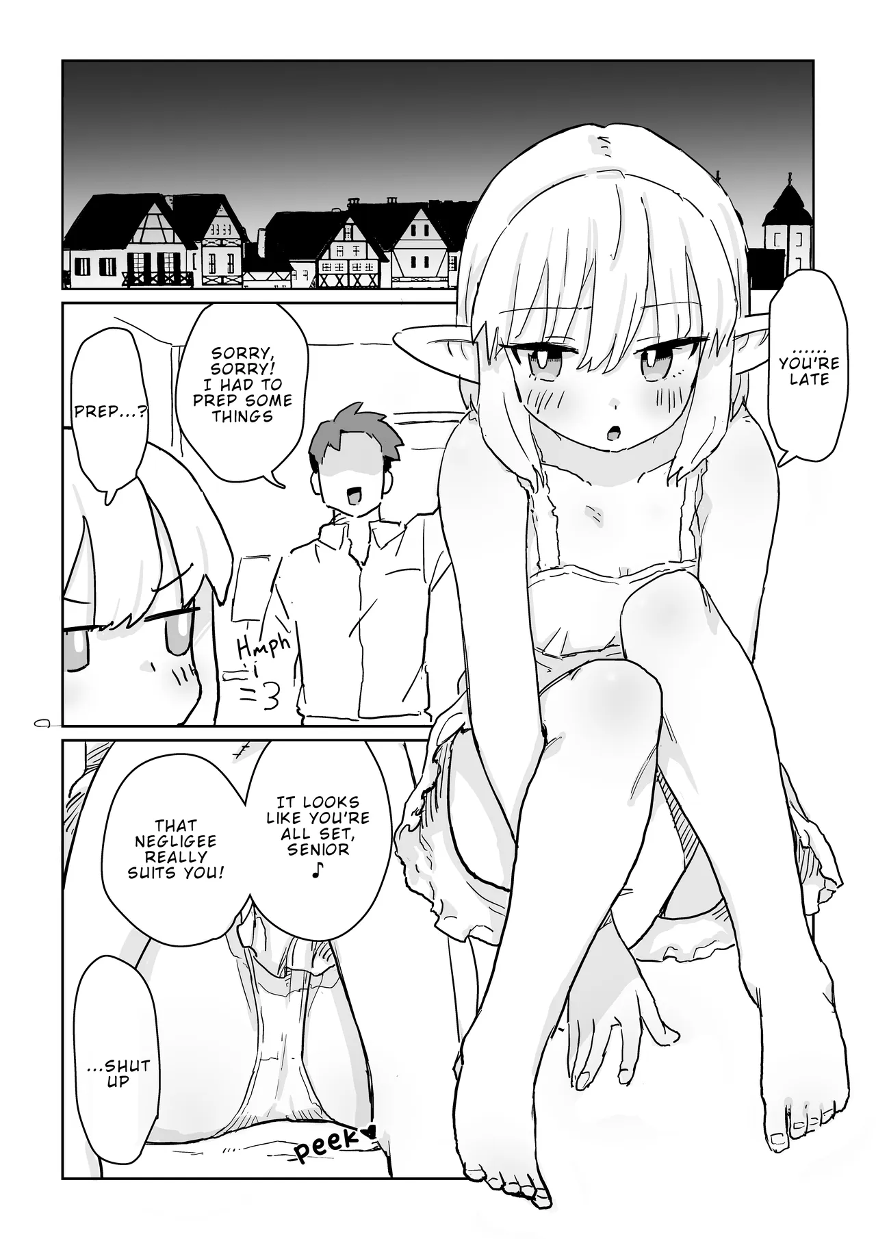 Onaji Party no Cool-kei Elf ga Ura de wa Otona no Omocha de Asobu Hentai Datta node Sex Suru Koto ni Shita | The Cool, Distant Elf in My Party Turned Out to Be a Pervert Who Plays with Adult Toys in Private, So We Had Sex — preview page 9