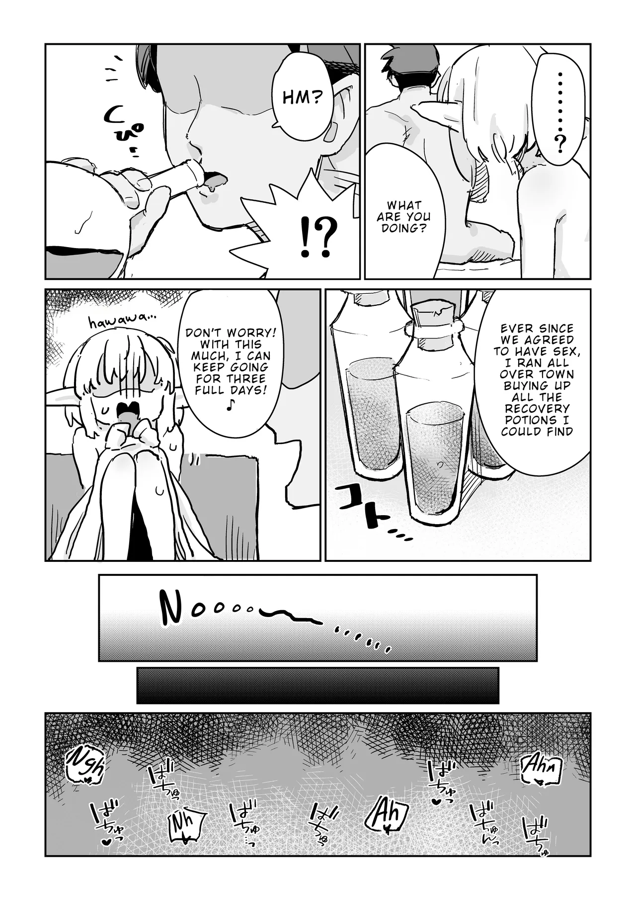 Onaji Party no Cool-kei Elf ga Ura de wa Otona no Omocha de Asobu Hentai Datta node Sex Suru Koto ni Shita | The Cool, Distant Elf in My Party Turned Out to Be a Pervert Who Plays with Adult Toys in Private, So We Had Sex – Chapter 1 – page 27