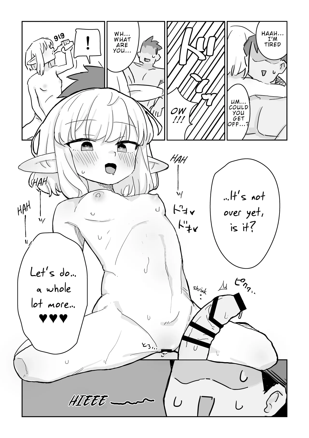 Onaji Party no Cool-kei Elf ga Ura de wa Otona no Omocha de Asobu Hentai Datta node Sex Suru Koto ni Shita | The Cool, Distant Elf in My Party Turned Out to Be a Pervert Who Plays with Adult Toys in Private, So We Had Sex – Chapter 1 – page 31