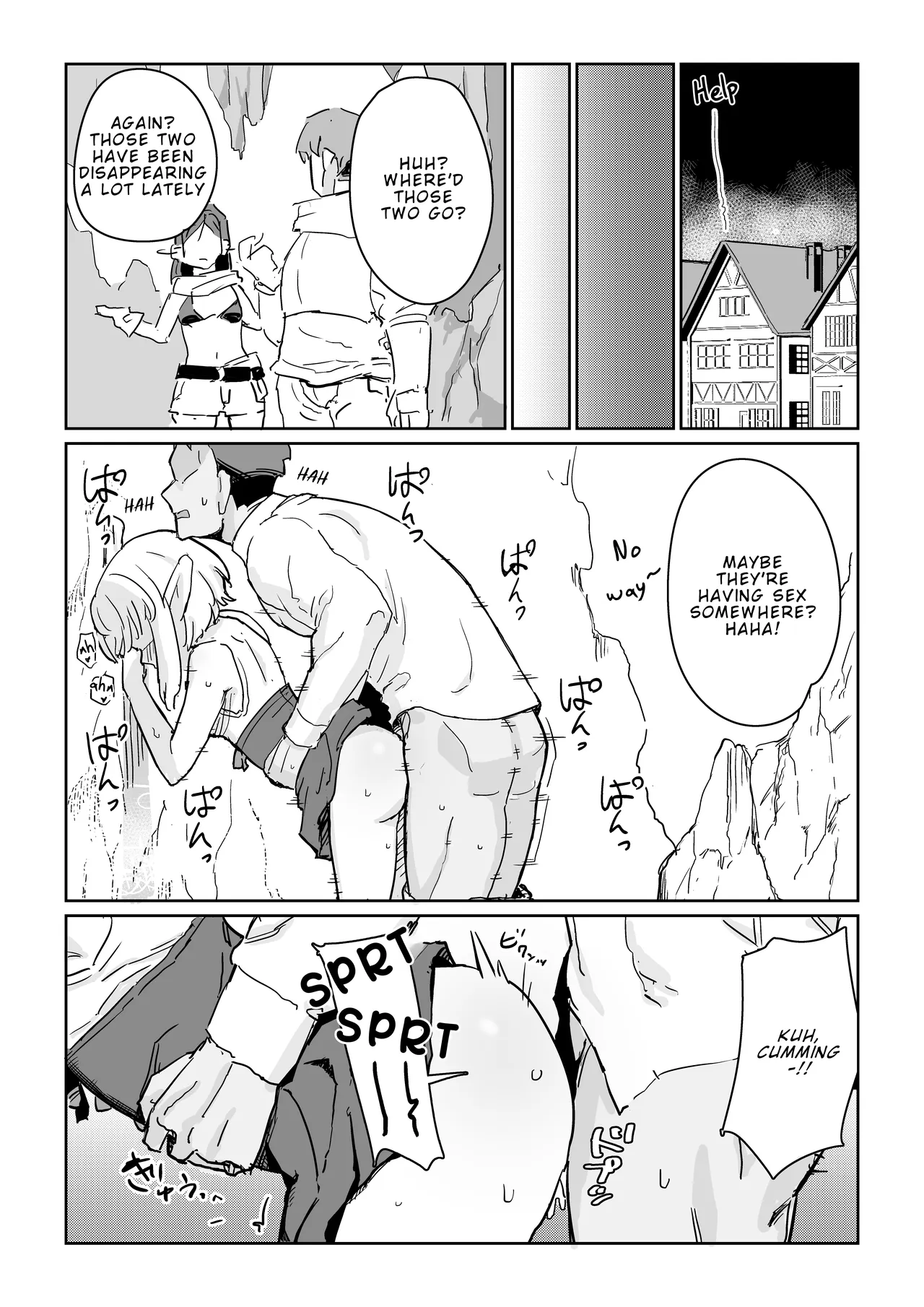 Onaji Party no Cool-kei Elf ga Ura de wa Otona no Omocha de Asobu Hentai Datta node Sex Suru Koto ni Shita | The Cool, Distant Elf in My Party Turned Out to Be a Pervert Who Plays with Adult Toys in Private, So We Had Sex – Chapter 1 – page 32