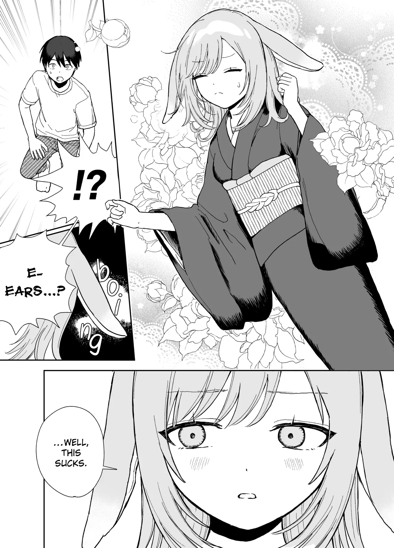 Hatsujou Usagi wa Mangetsu no Yoru ni Koubi suru | A Rabbit In Heat Breeds Under The Full Moon — preview page 9