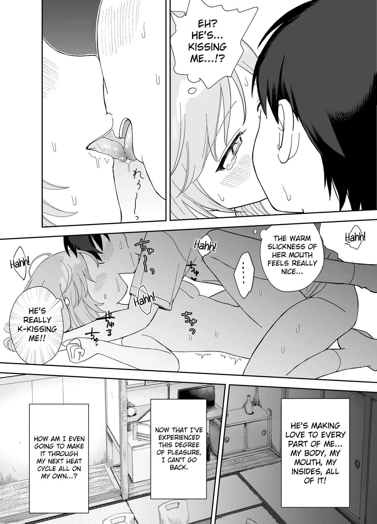 Hatsujou Usagi wa Mangetsu no Yoru ni Koubi suru | A Rabbit In Heat Breeds Under The Full Moon – Chapter 1 – page 48