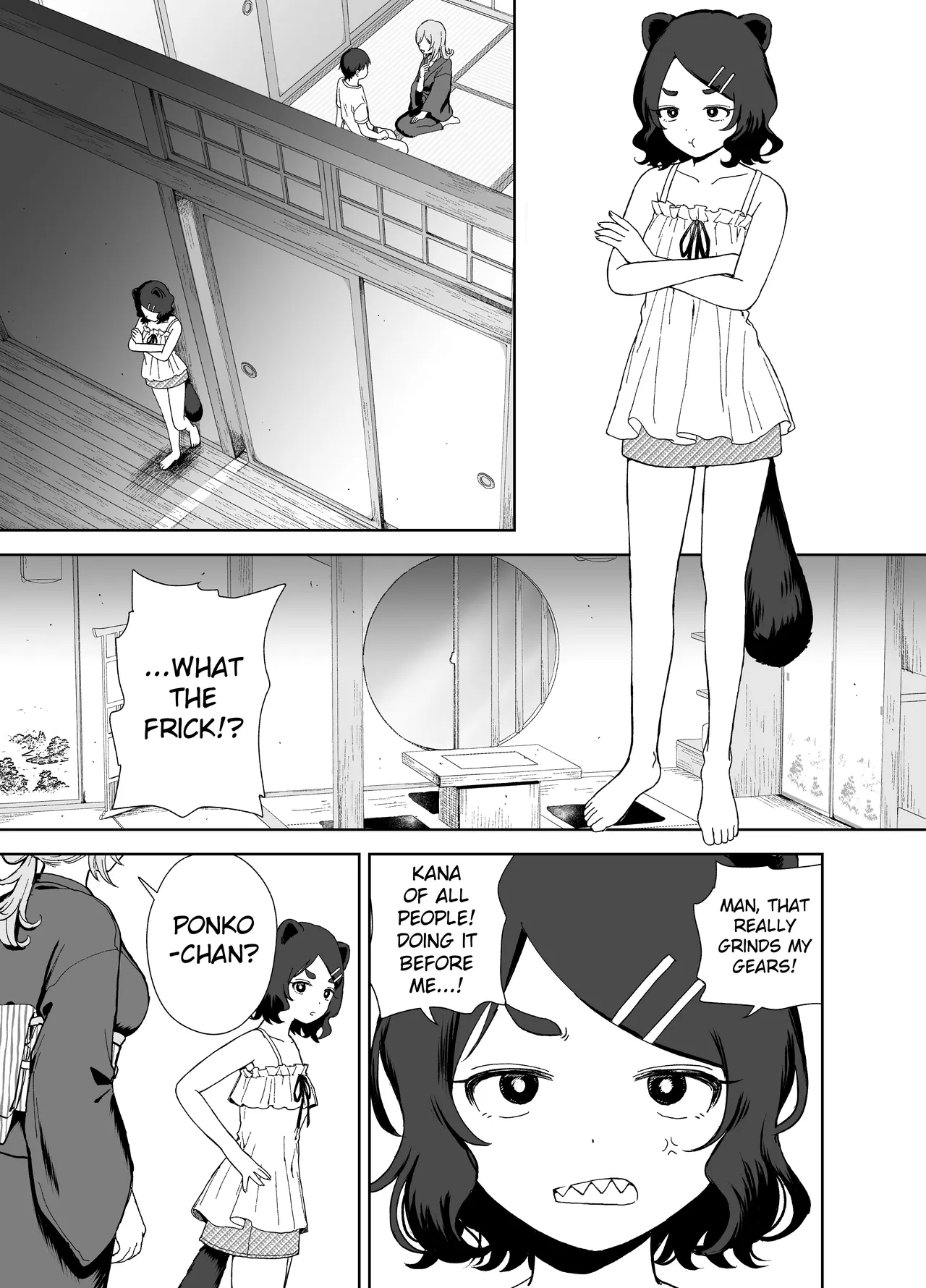 Hatsujou Usagi wa Mangetsu no Yoru ni Koubi suru | A Rabbit In Heat Breeds Under The Full Moon – Chapter 1 – page 58