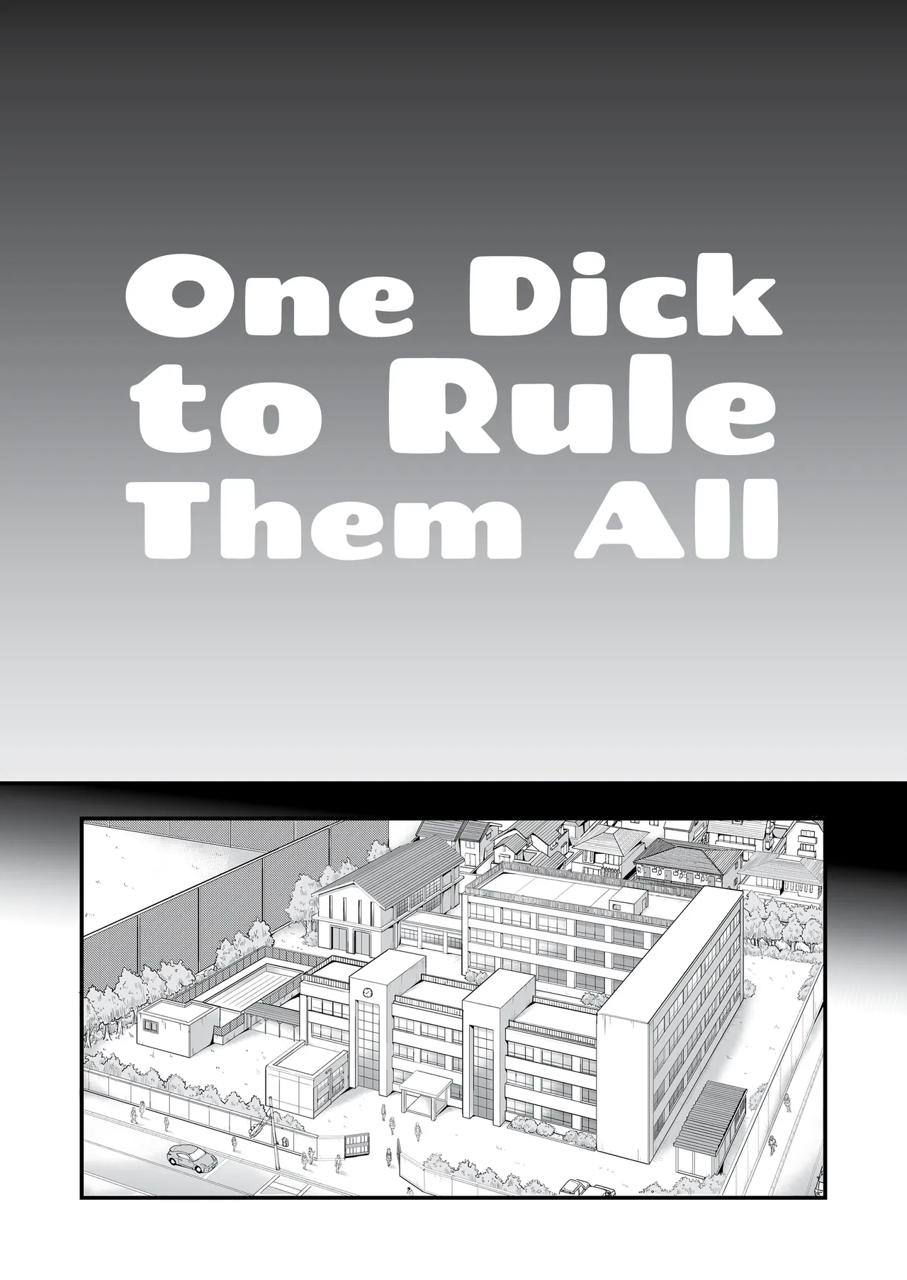 Honkou no Zen Joshi Seito no Ue no Kuchi to Shita no Kuchi wa Nakayoshi Houdai datte Shitteru no wa Ore dake?! | One Dick to Rule Them All — preview page 3