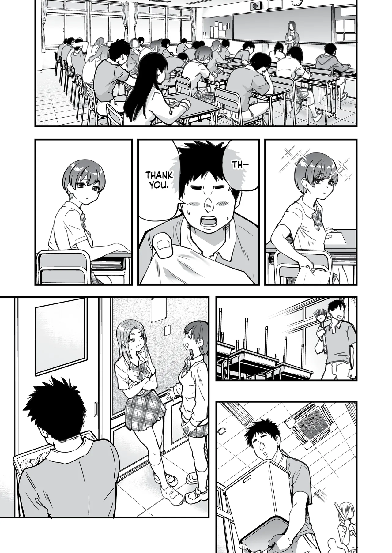 Honkou no Zen Joshi Seito no Ue no Kuchi to Shita no Kuchi wa Nakayoshi Houdai datte Shitteru no wa Ore dake?! | One Dick to Rule Them All — preview page 6