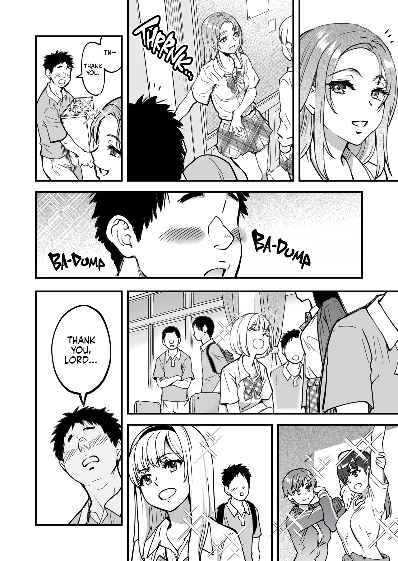 Honkou no Zen Joshi Seito no Ue no Kuchi to Shita no Kuchi wa Nakayoshi Houdai datte Shitteru no wa Ore dake?! | One Dick to Rule Them All — preview page 7