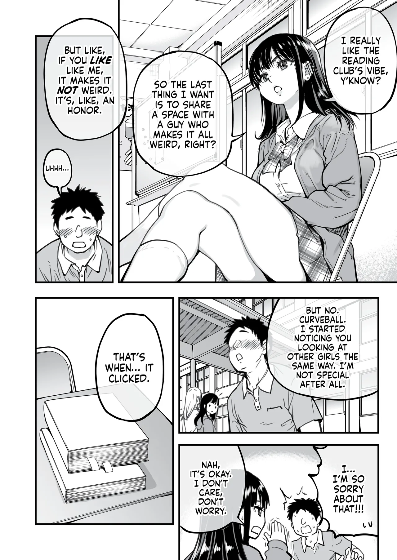 Honkou no Zen Joshi Seito no Ue no Kuchi to Shita no Kuchi wa Nakayoshi Houdai datte Shitteru no wa Ore dake?! | One Dick to Rule Them All — preview page 13