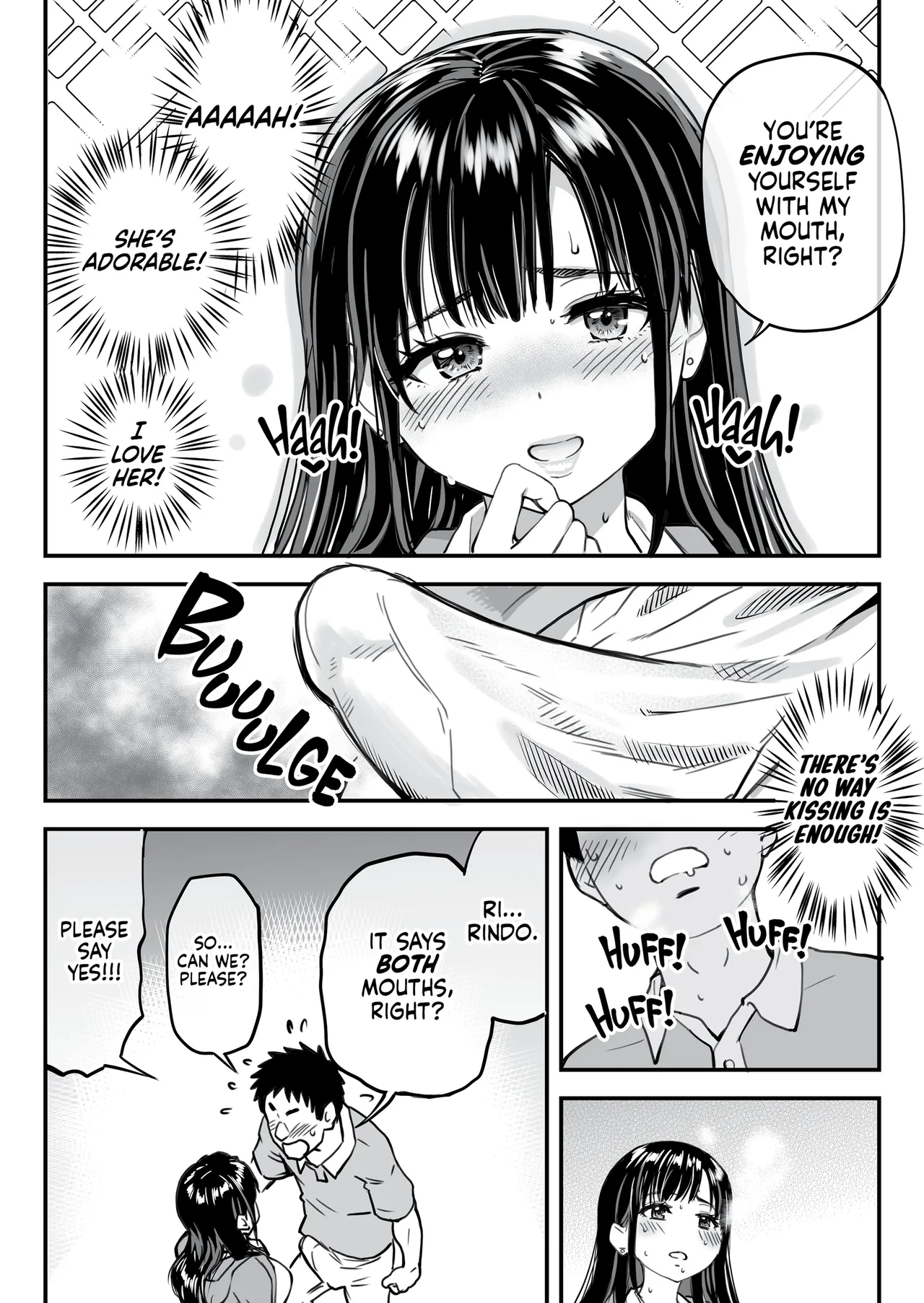 Honkou no Zen Joshi Seito no Ue no Kuchi to Shita no Kuchi wa Nakayoshi Houdai datte Shitteru no wa Ore dake?! | One Dick to Rule Them All – Chapter 1 – page 33