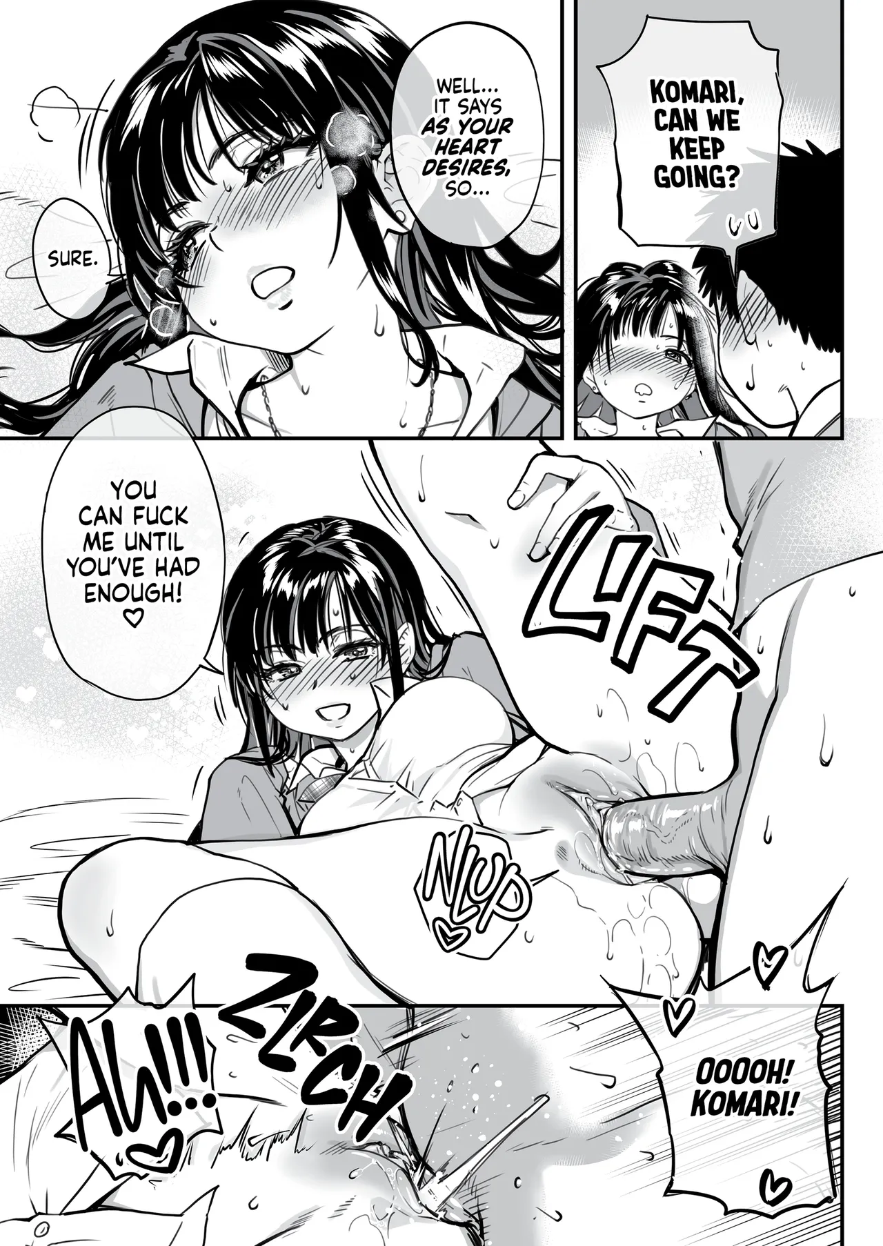 Honkou no Zen Joshi Seito no Ue no Kuchi to Shita no Kuchi wa Nakayoshi Houdai datte Shitteru no wa Ore dake?! | One Dick to Rule Them All – Chapter 1 – page 50