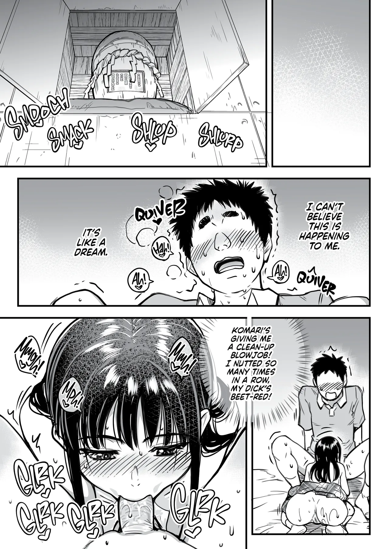 Honkou no Zen Joshi Seito no Ue no Kuchi to Shita no Kuchi wa Nakayoshi Houdai datte Shitteru no wa Ore dake?! | One Dick to Rule Them All – Chapter 1 – page 64