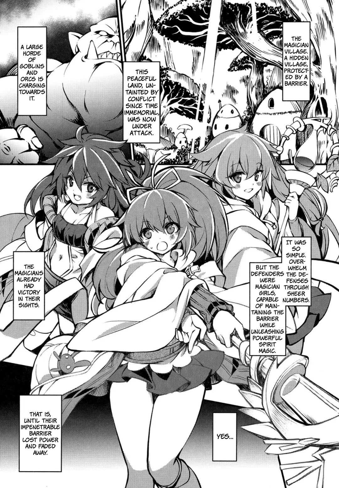 Mahauzoku no Sato ~Ingyaku no Shijuusou~ | The Magician Village ~A Quartet Bound By Depravity~ — preview page 3