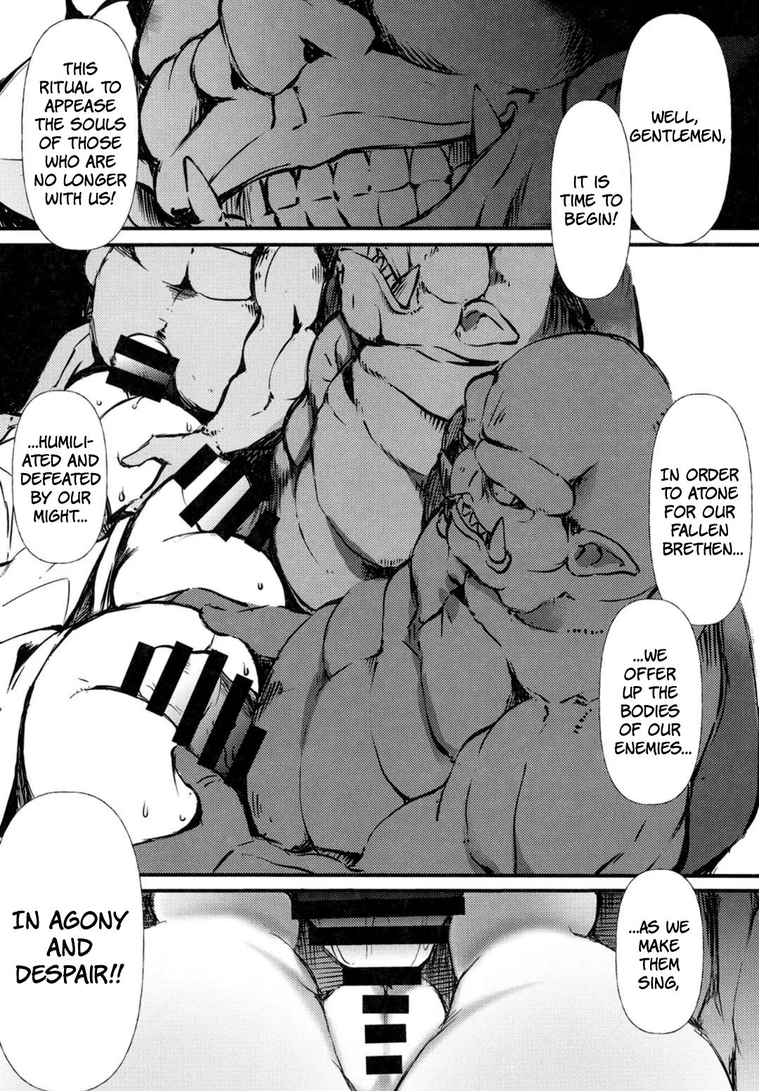 Mahauzoku no Sato ~Ingyaku no Shijuusou~ | The Magician Village ~A Quartet Bound By Depravity~ — preview page 7
