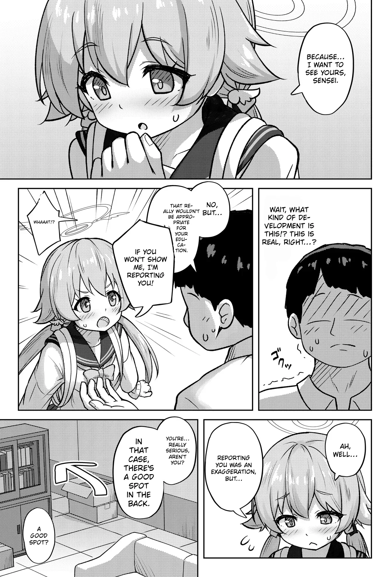 Hifumi to Himitsu no Kankei ni Natteshimatta Hanashi – A story about getting into a secret relationship with Hifumi. — preview page 11
