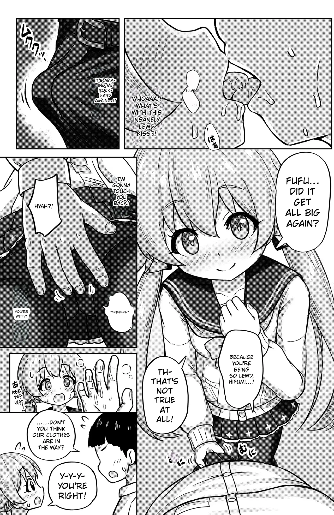 Hifumi to Himitsu no Kankei ni Natteshimatta Hanashi – A story about getting into a secret relationship with Hifumi. – Chapter 1 – page 21