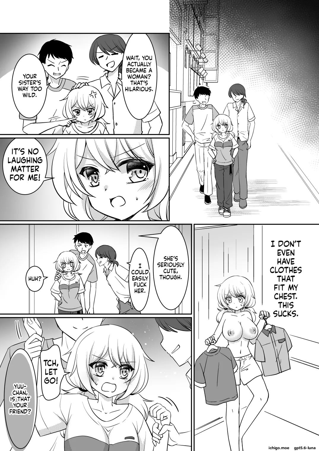 Onee-chan ne, Otouto ja Nakute Imouto ga Hoshikatta no. | Big Sis Wanted a Little Sister, Not a Little Brother — preview page 10