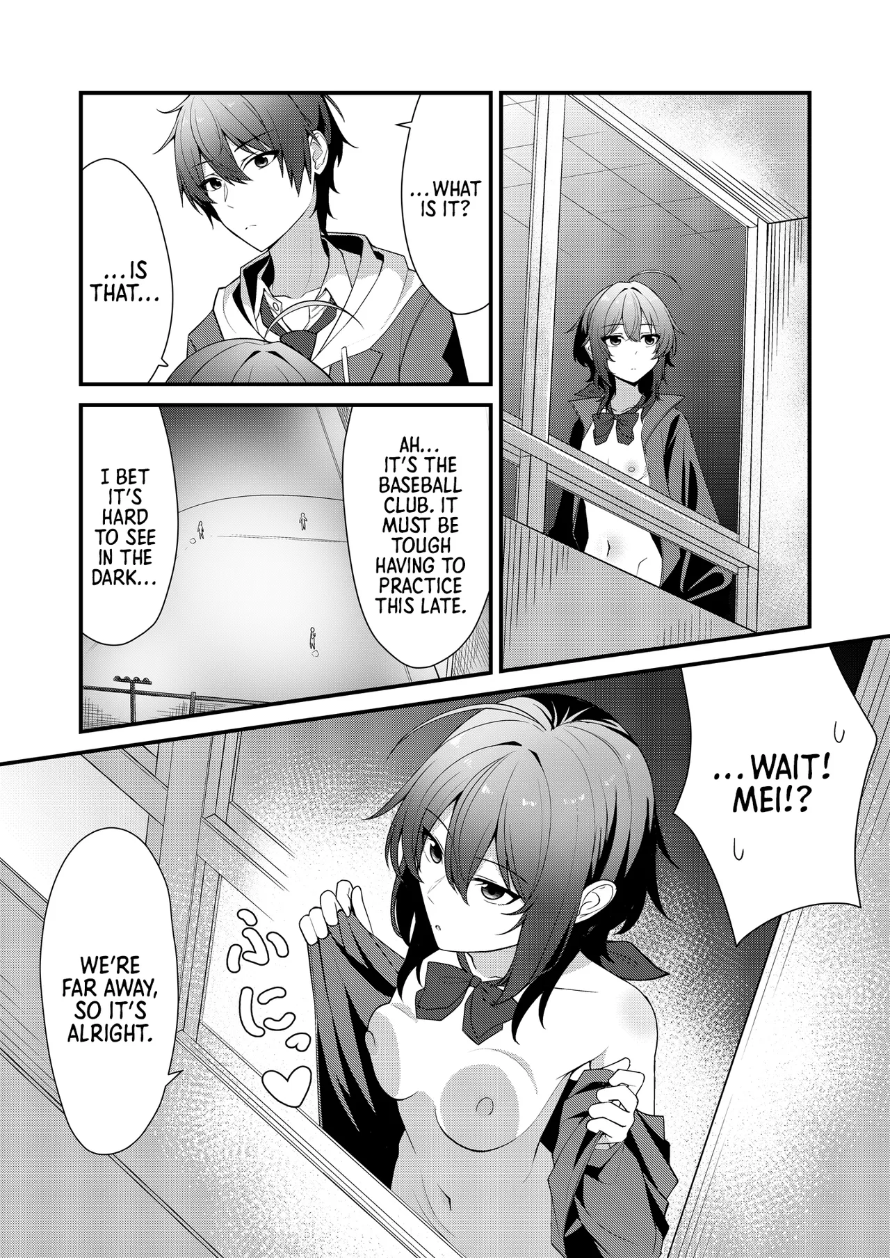 Sunaode kuuru nakimi ga suki koonai roshutsu-hen | I Like How Cool and Honest You Are: School Exhibitionism Chapter — preview page 9