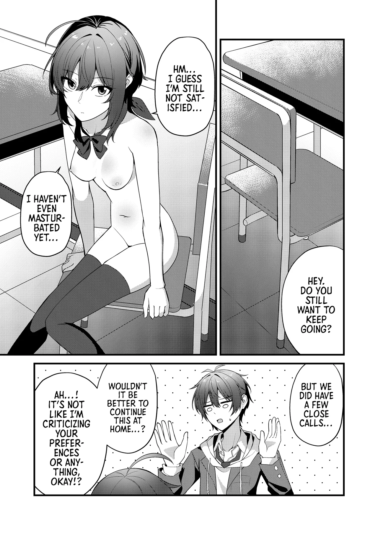 Sunaode kuuru nakimi ga suki koonai roshutsu-hen | I Like How Cool and Honest You Are: School Exhibitionism Chapter — preview page 13