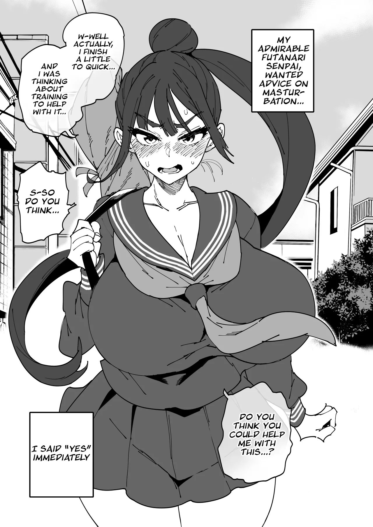 Futanari Senpai Maji Sourou — preview page 3