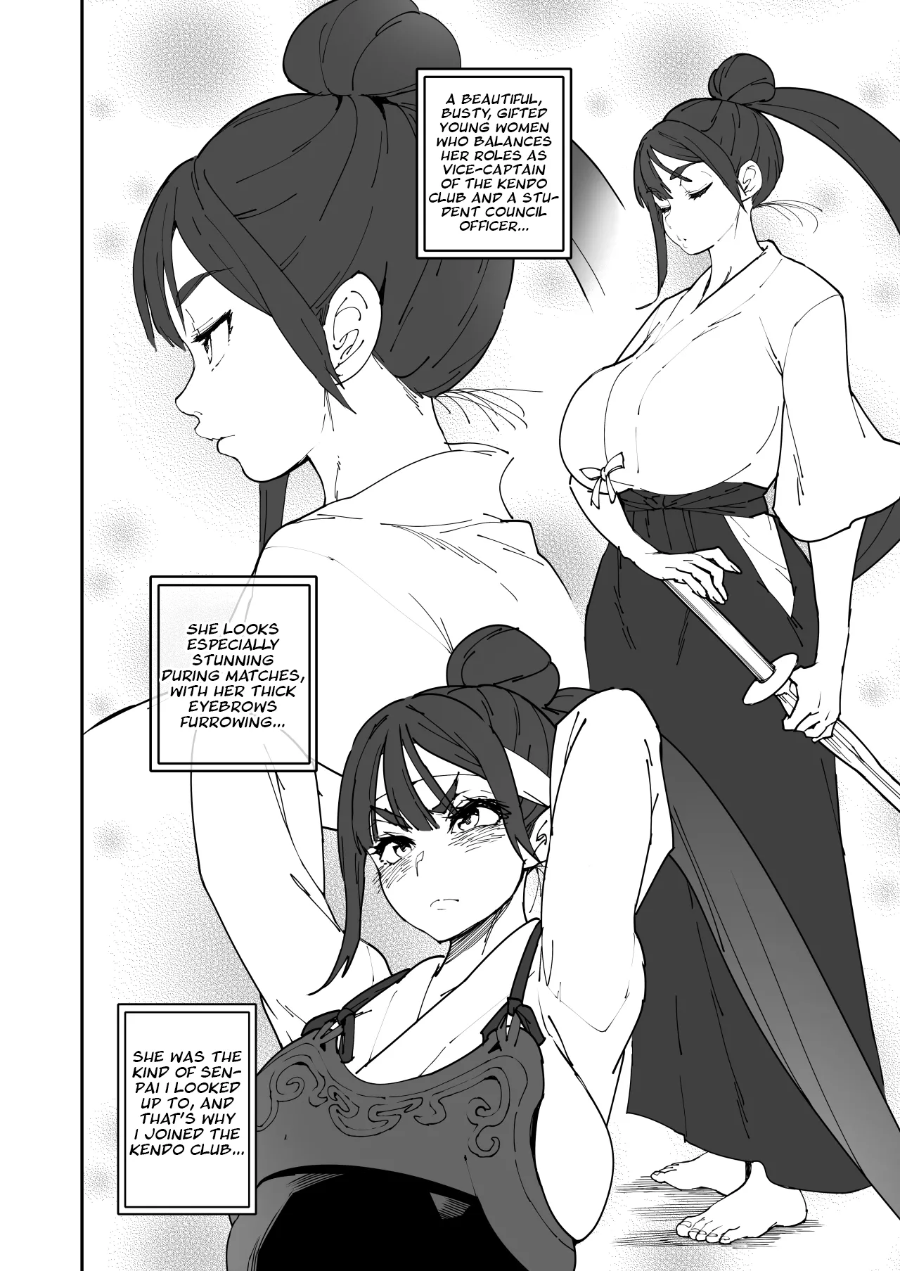 Futanari Senpai Maji Sourou — preview page 4