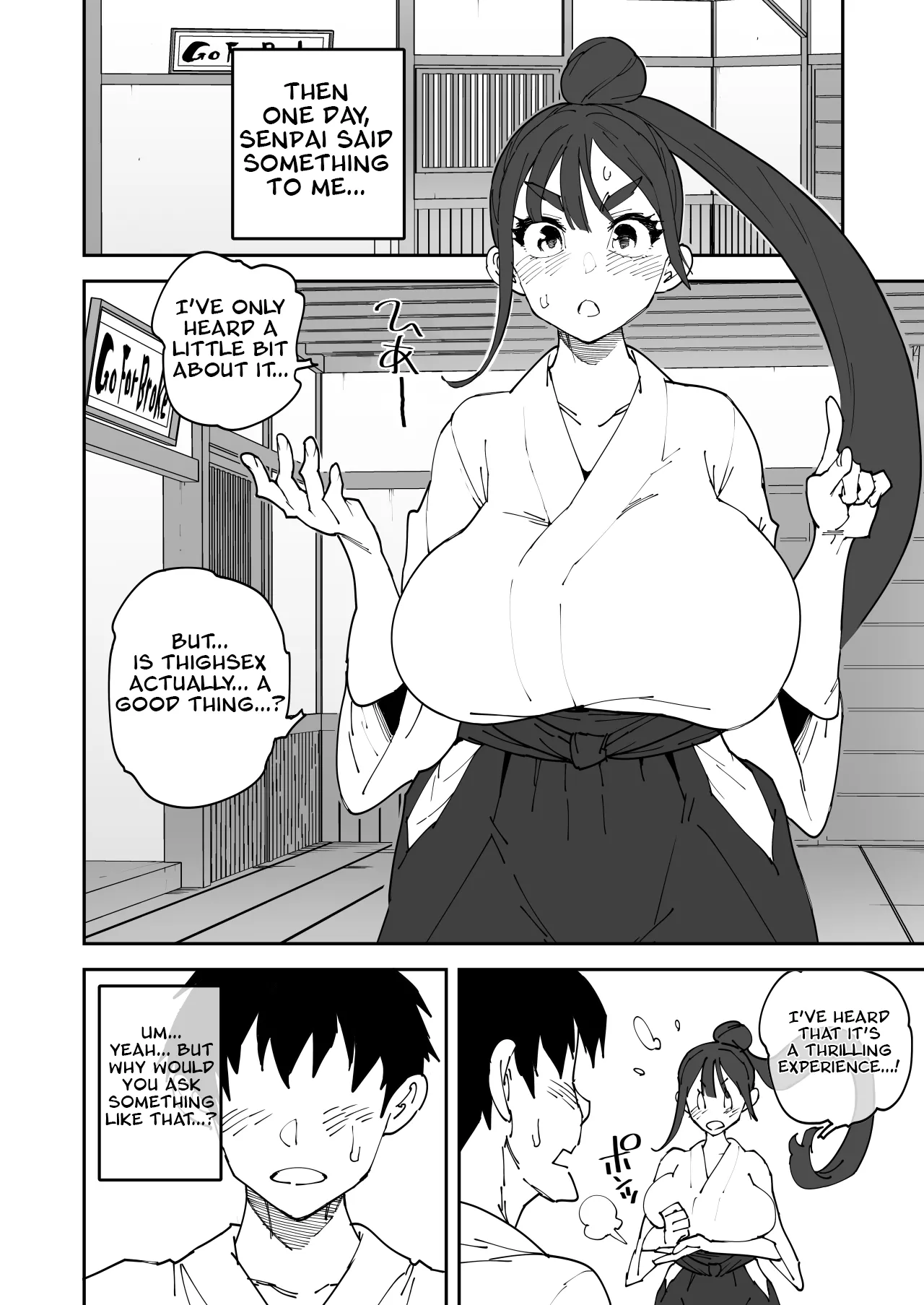 Futanari Senpai Maji Sourou — preview page 18