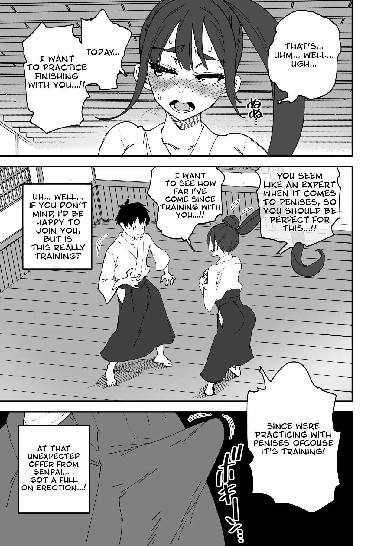 Futanari Senpai Maji Sourou — preview page 19