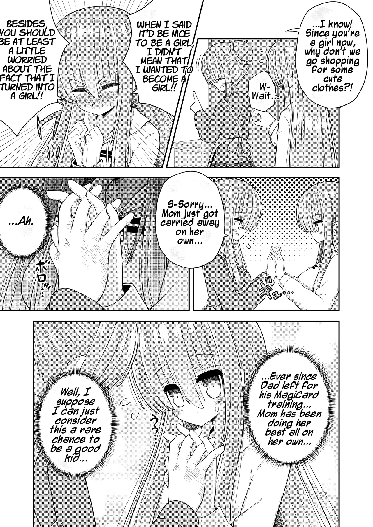 Kyousei Nyotaika de Shujinkou no Ore ga Hiroin ni | Forced Gender Transformation ~I, the Protagonist, Became the Heroine~ — preview page 8