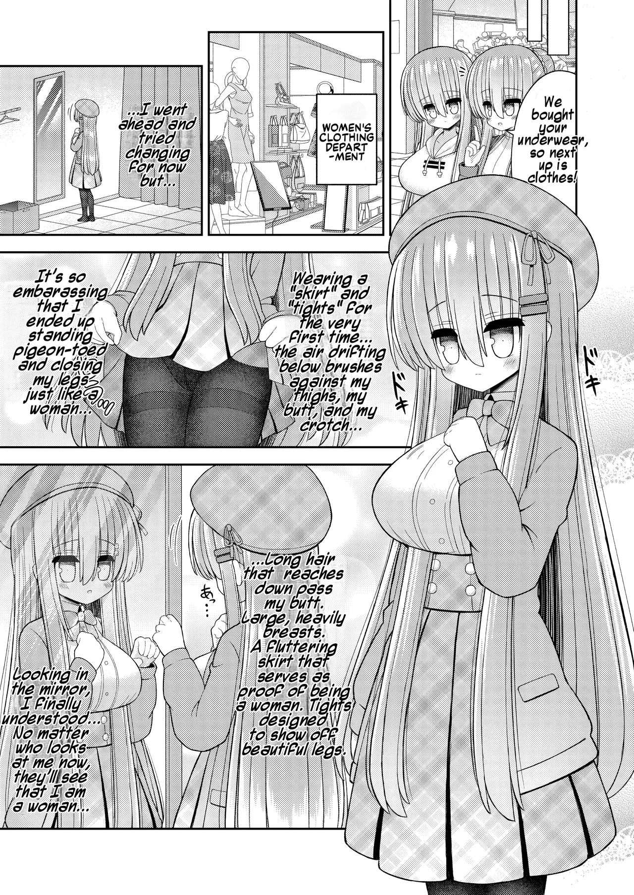 Kyousei Nyotaika de Shujinkou no Ore ga Hiroin ni | Forced Gender Transformation ~I, the Protagonist, Became the Heroine~ — preview page 12