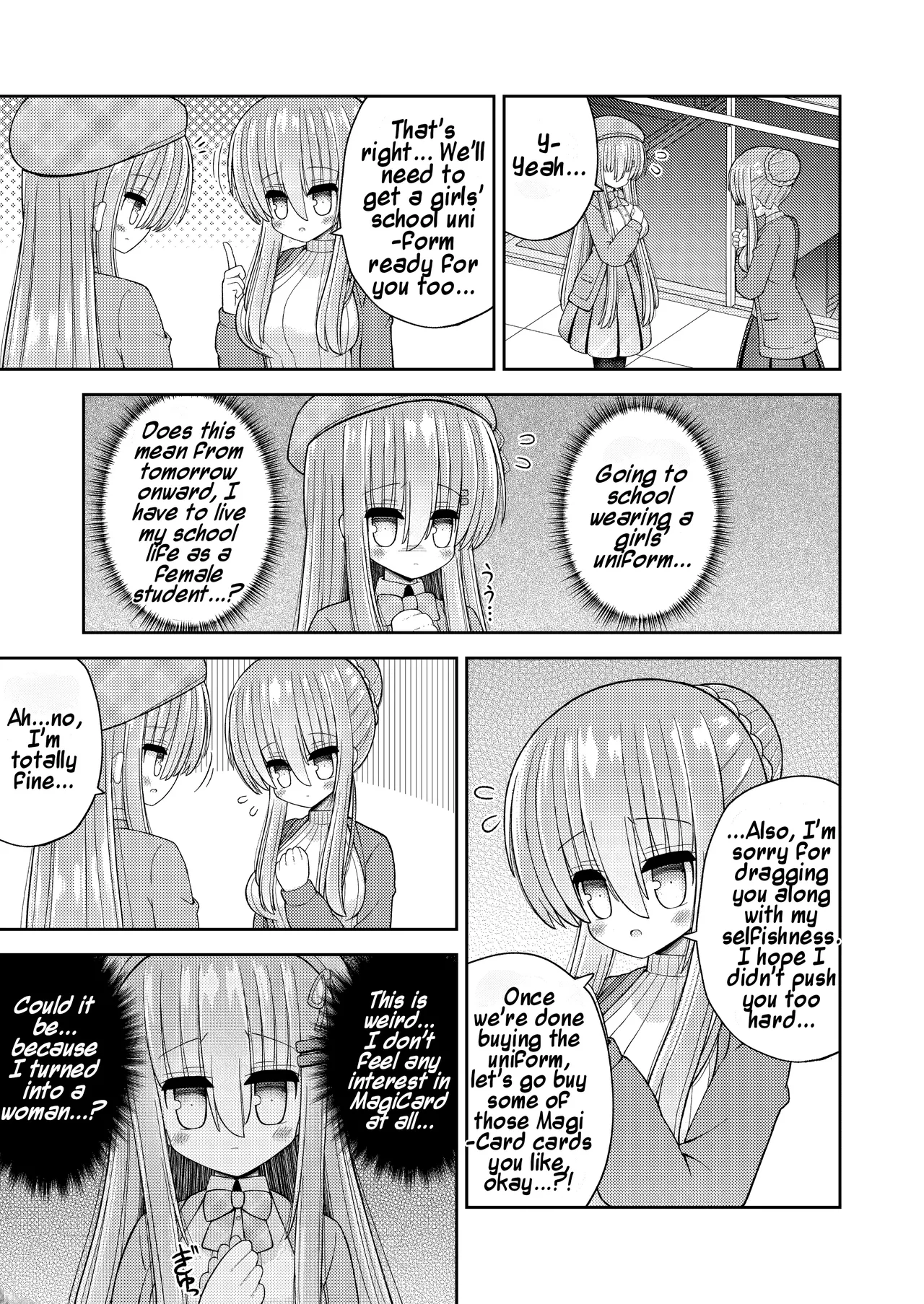 Kyousei Nyotaika de Shujinkou no Ore ga Hiroin ni | Forced Gender Transformation ~I, the Protagonist, Became the Heroine~ — preview page 14