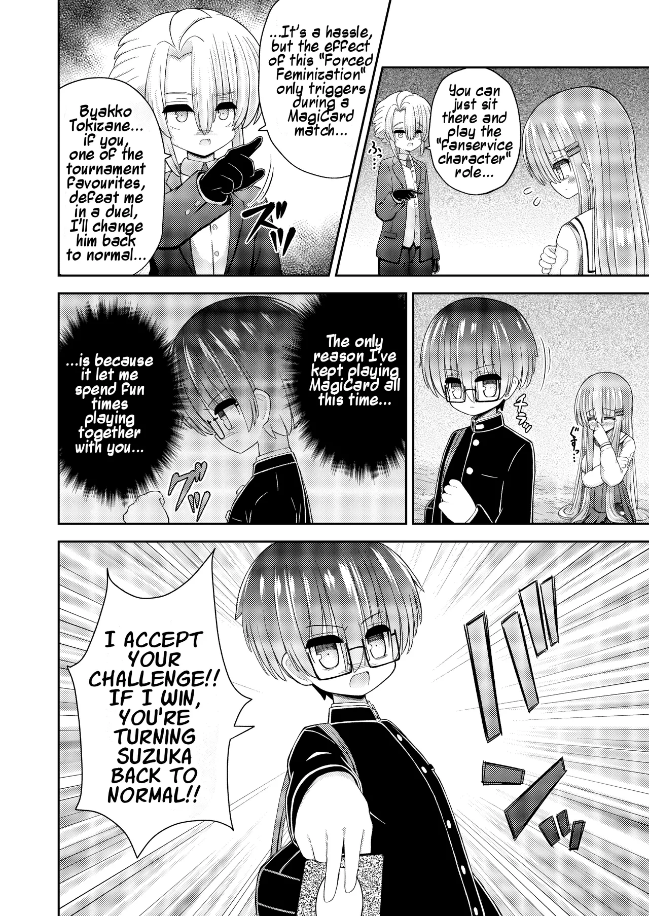 Kyousei Nyotaika de Shujinkou no Ore ga Hiroin ni | Forced Gender Transformation ~I, the Protagonist, Became the Heroine~ – Chapter 1 – page 23
