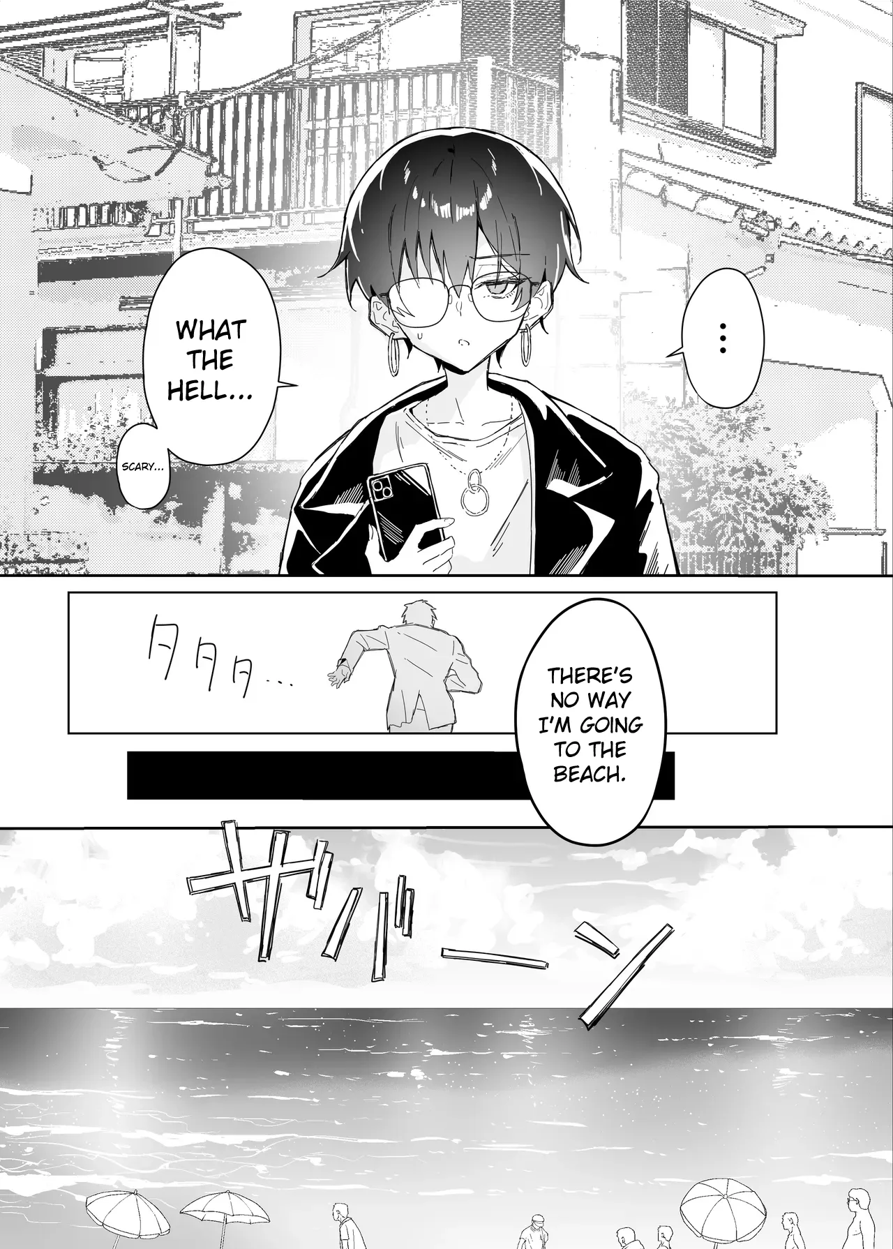 Buaisou na Kakure Kyonyuu Boyish Kanojo to Taikutsu na Date 2 | A Boring Date With My Blunt, Boyish Babe And Her Hidden Assets Part 2 — preview page 8