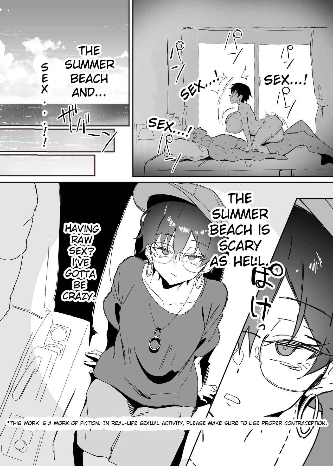 Buaisou na Kakure Kyonyuu Boyish Kanojo to Taikutsu na Date 2 | A Boring Date With My Blunt, Boyish Babe And Her Hidden Assets Part 2 – Chapter 1 – page 46