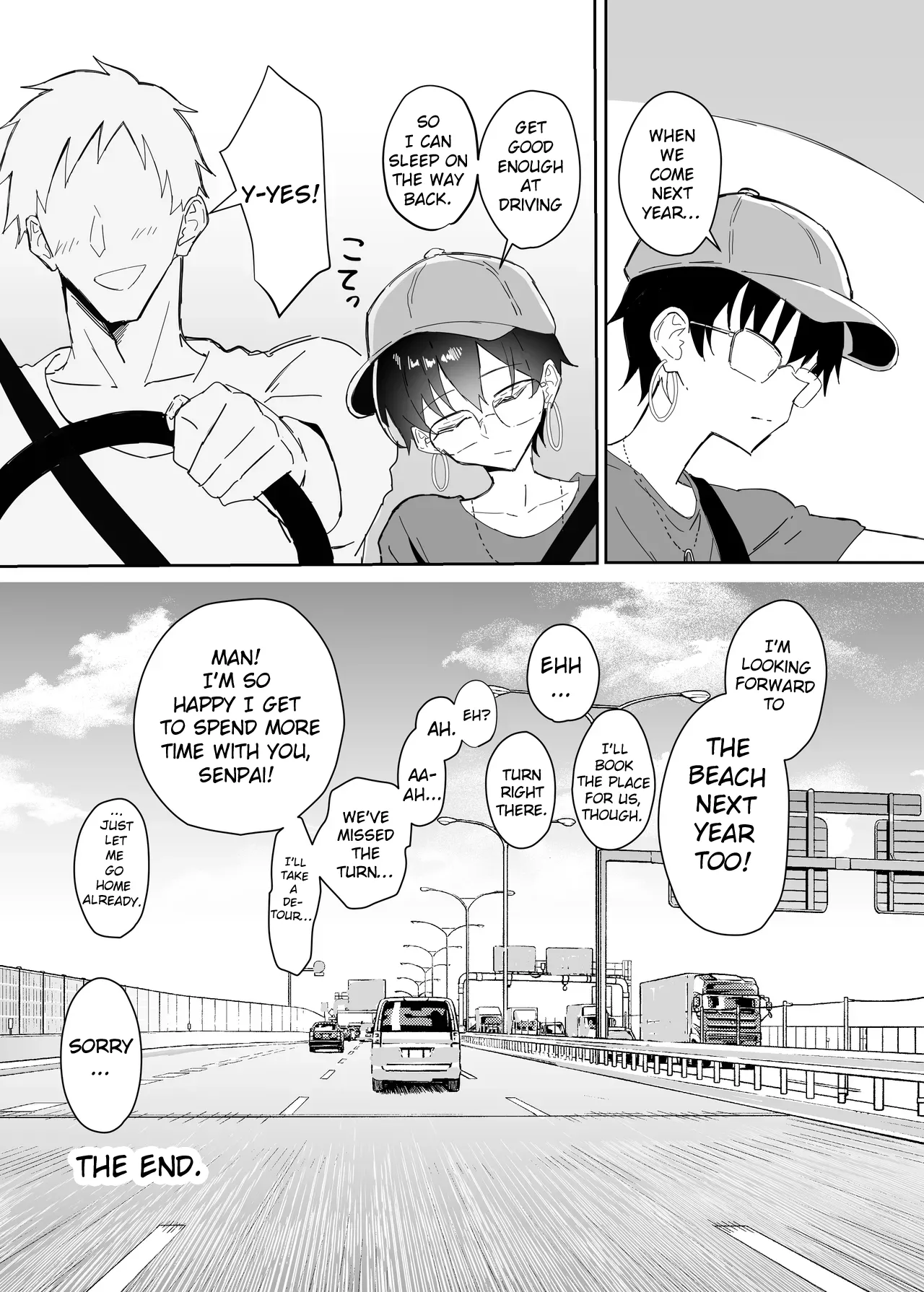 Buaisou na Kakure Kyonyuu Boyish Kanojo to Taikutsu na Date 2 | A Boring Date With My Blunt, Boyish Babe And Her Hidden Assets Part 2 – Chapter 1 – page 48
