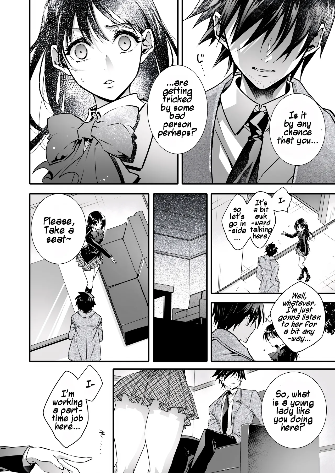 Mesu Ochi no Kashaku 2 ~Seitenkan Meido ni Sarete Jisshi ni Dakareru Otoko~ | A Fallen Woman’s Remorse 2 ~A Man Who Turned into a Transgender Maid and Embraced by His Own Daughter~ — preview page 7