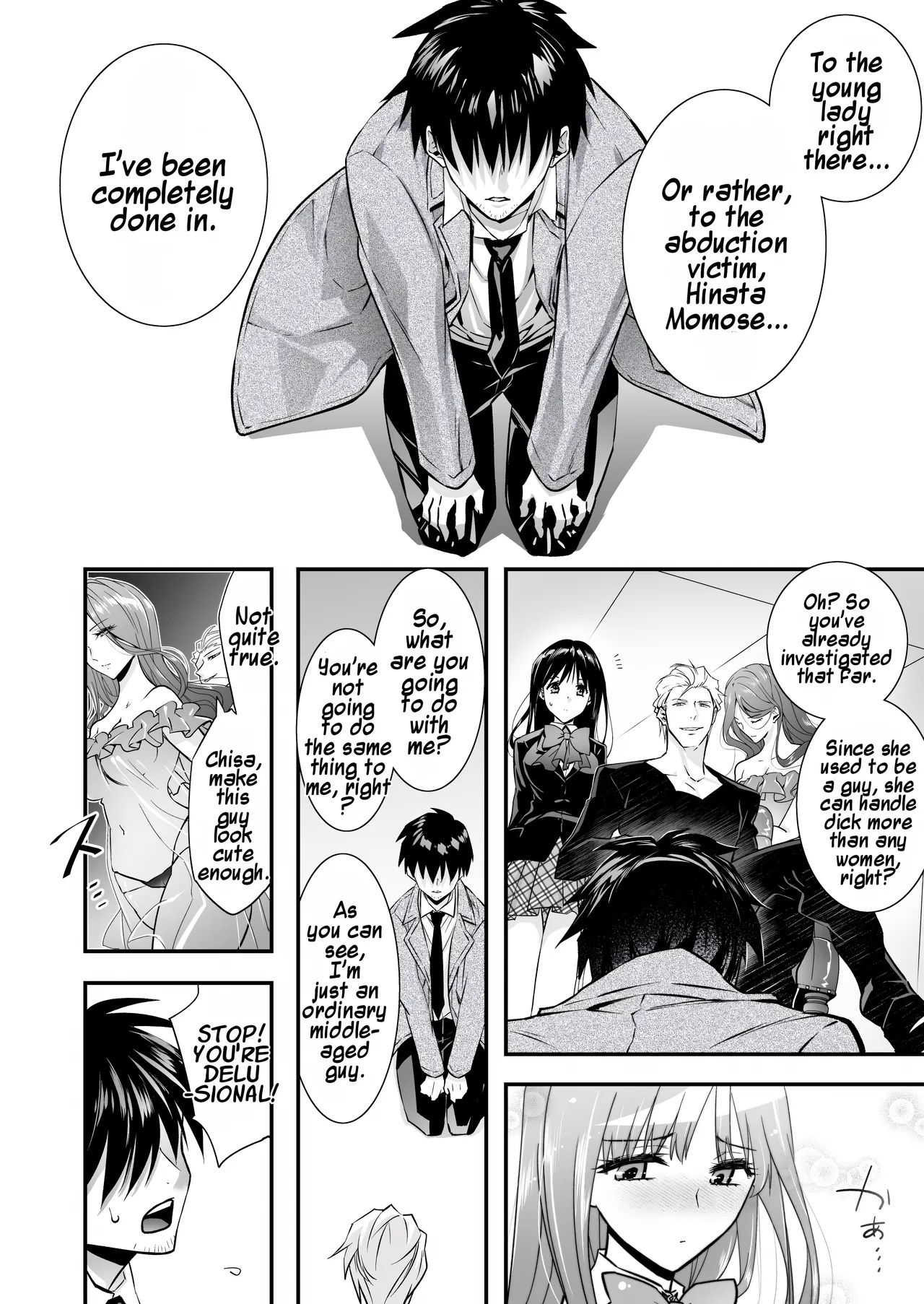 Mesu Ochi no Kashaku 2 ~Seitenkan Meido ni Sarete Jisshi ni Dakareru Otoko~ | A Fallen Woman’s Remorse 2 ~A Man Who Turned into a Transgender Maid and Embraced by His Own Daughter~ — preview page 11