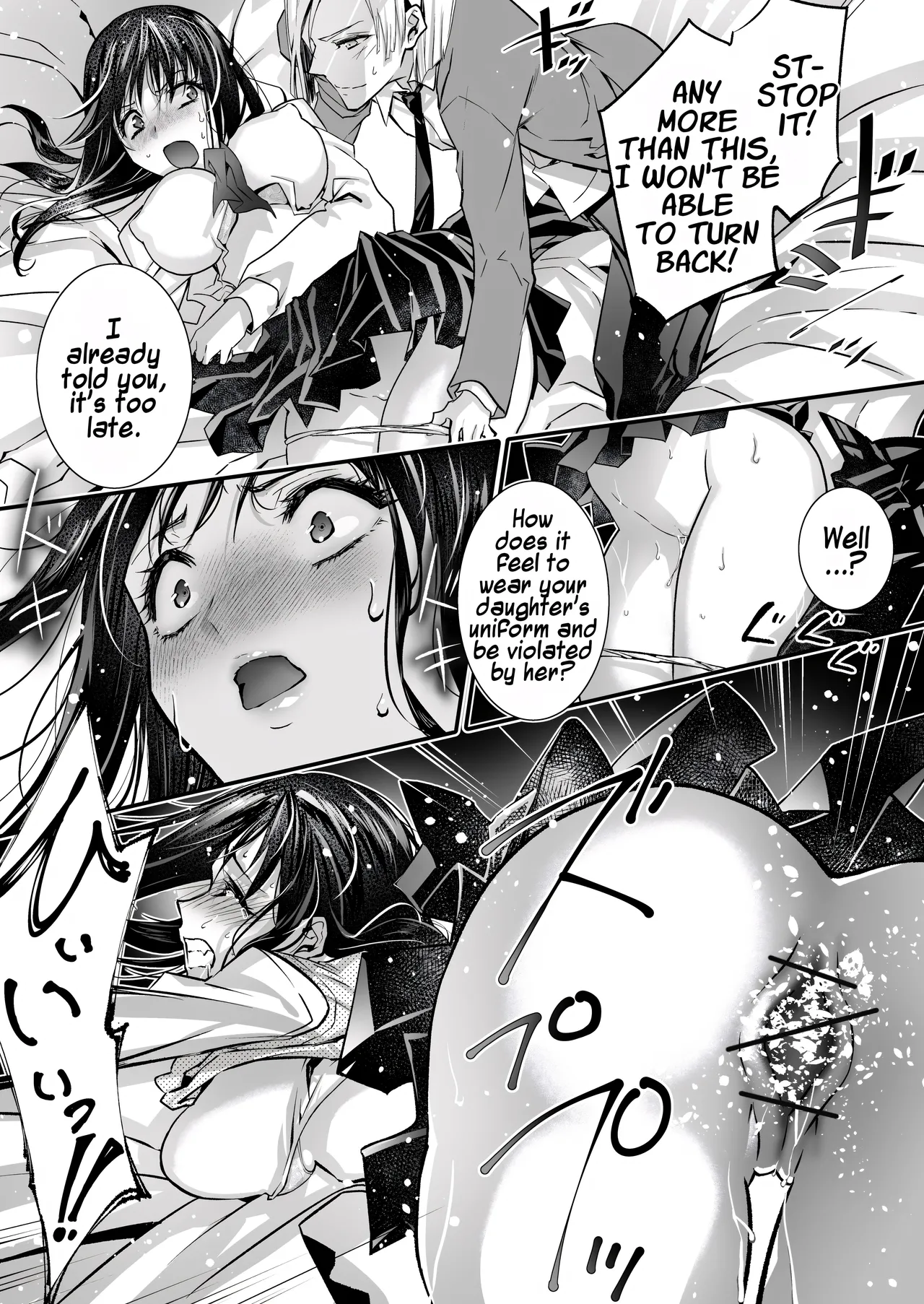 Mesu Ochi no Kashaku 2 ~Seitenkan Meido ni Sarete Jisshi ni Dakareru Otoko~ | A Fallen Woman’s Remorse 2 ~A Man Who Turned into a Transgender Maid and Embraced by His Own Daughter~ – Chapter 1 – page 32