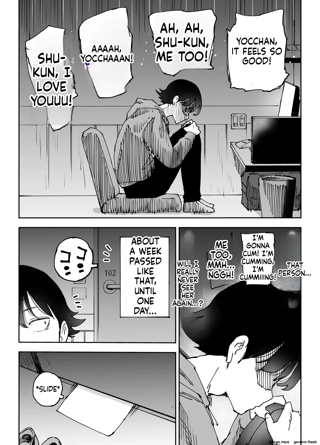 NeCafe no Onee-san to 3-Jikan Pack no xxx | XXX with the Net Cafe Lady on a 3-Hour Package – Chapter 1 – page 41