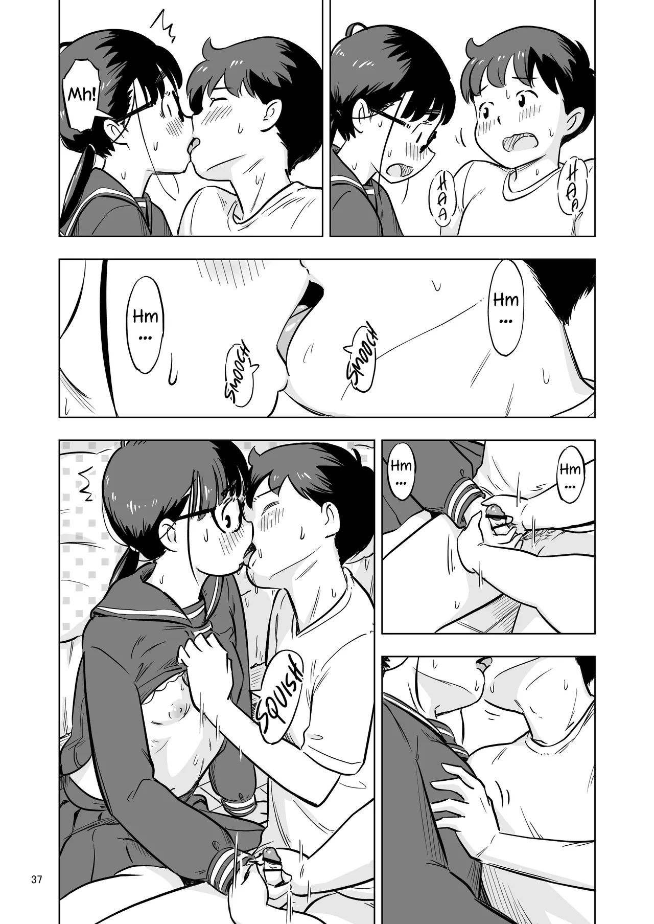 Benkyoukai no Hazudatta no ni… – Chapter 1 – page 37