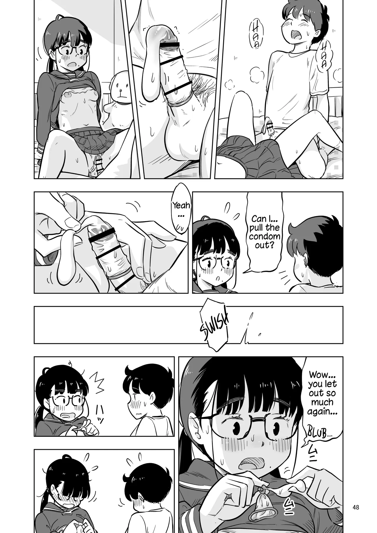 Benkyoukai no Hazudatta no ni… – Chapter 1 – page 48