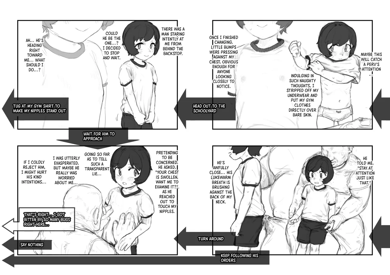Sekuhara ni Kitai Shite Wazato Muteikou na Sentakushi o Eraberu Game Book | The Choose-Your-Own-Adventure Where You Intentionally Play Helpless to Get Groped — preview page 3