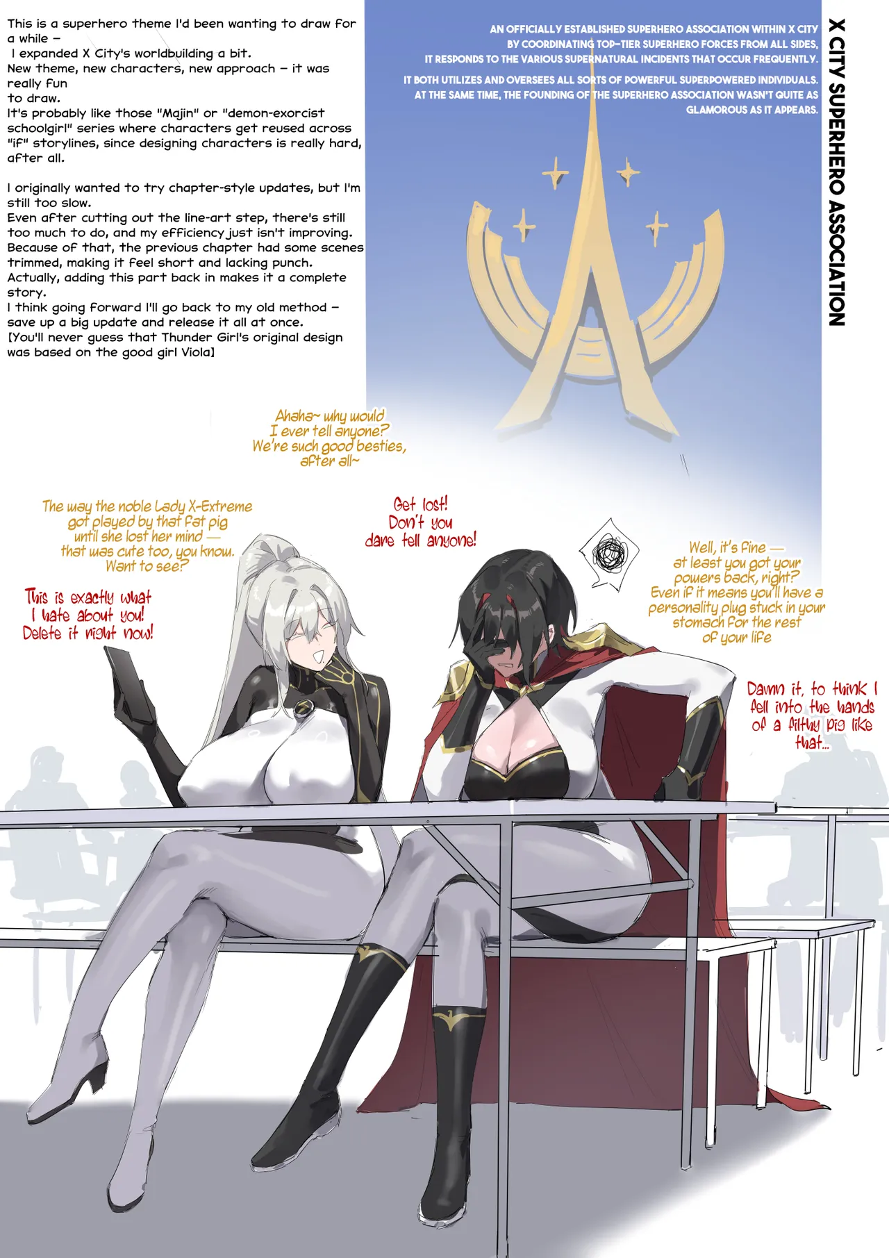 X City Superhero Association – X Super Girl – Chapter 1 – page 27
