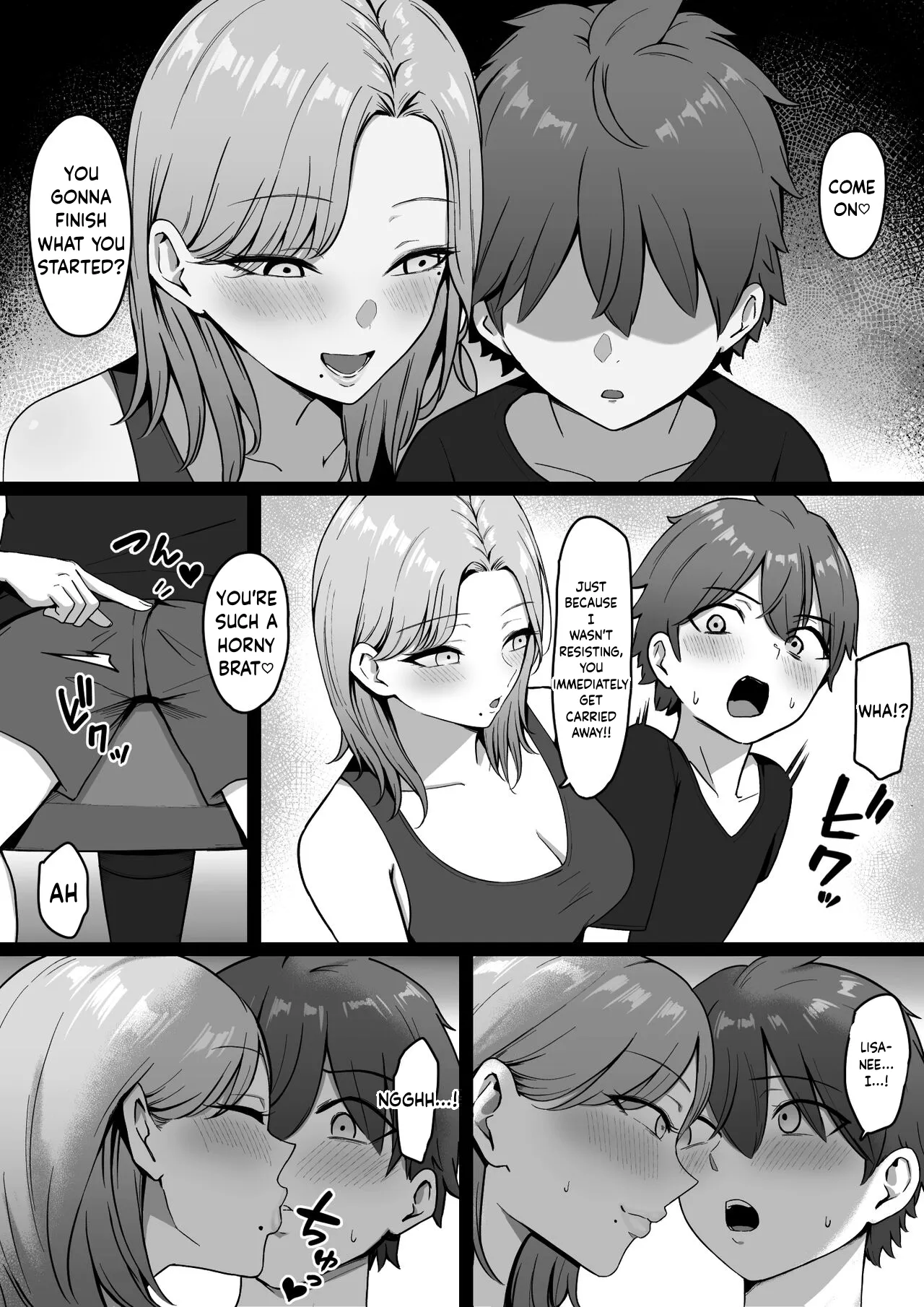 Kinjo no Gal Nee-chan ni Oshioki sareru! | Punished By The Gal Big Sis In My Neighborhood! — preview page 18
