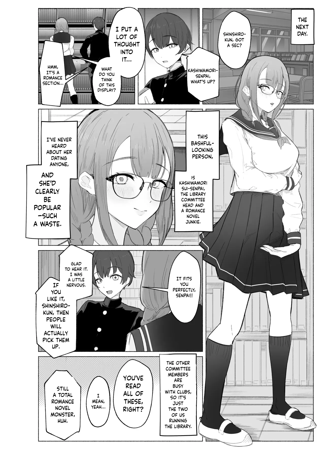The Literature Girl’s After-School Toy | Bungaku Joshi ni Kowasareru Houkago. — preview page 8