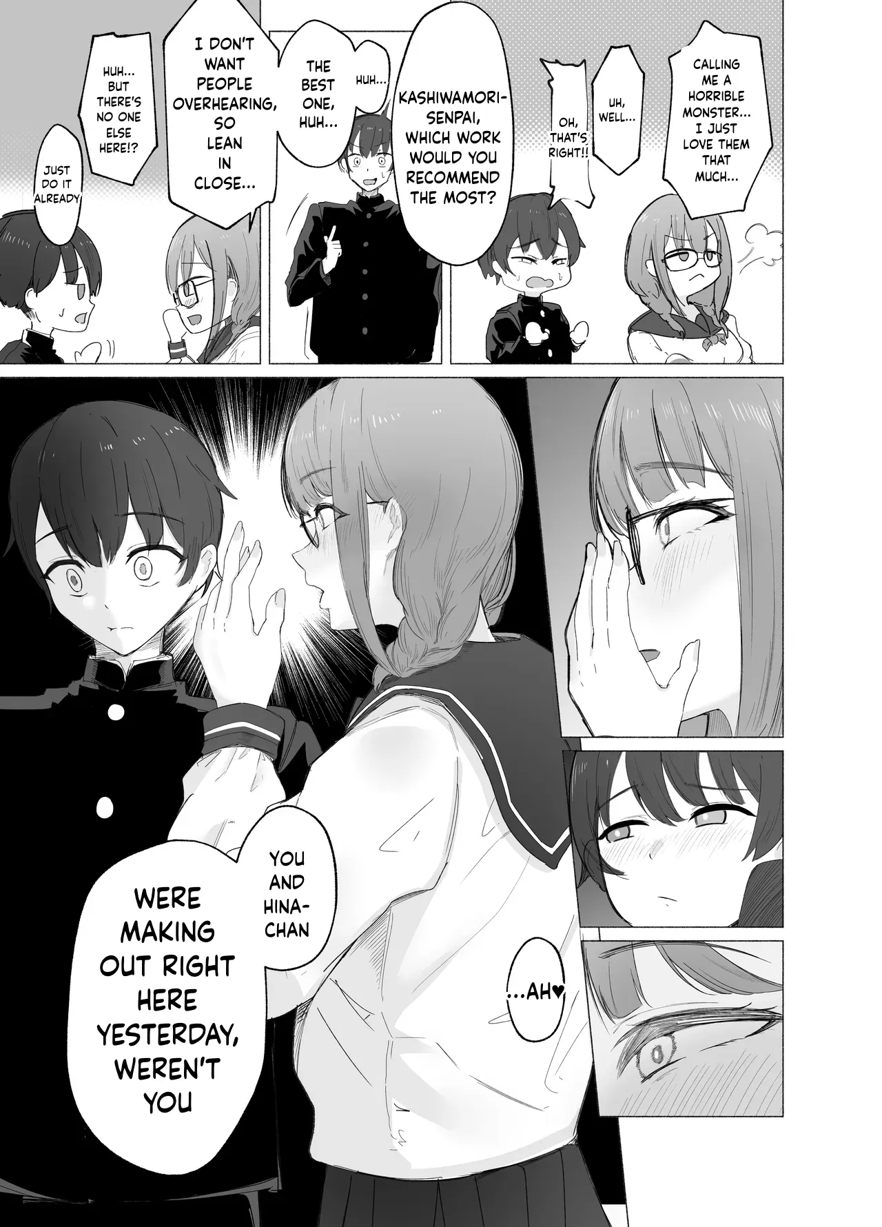 The Literature Girl’s After-School Toy | Bungaku Joshi ni Kowasareru Houkago. — preview page 9