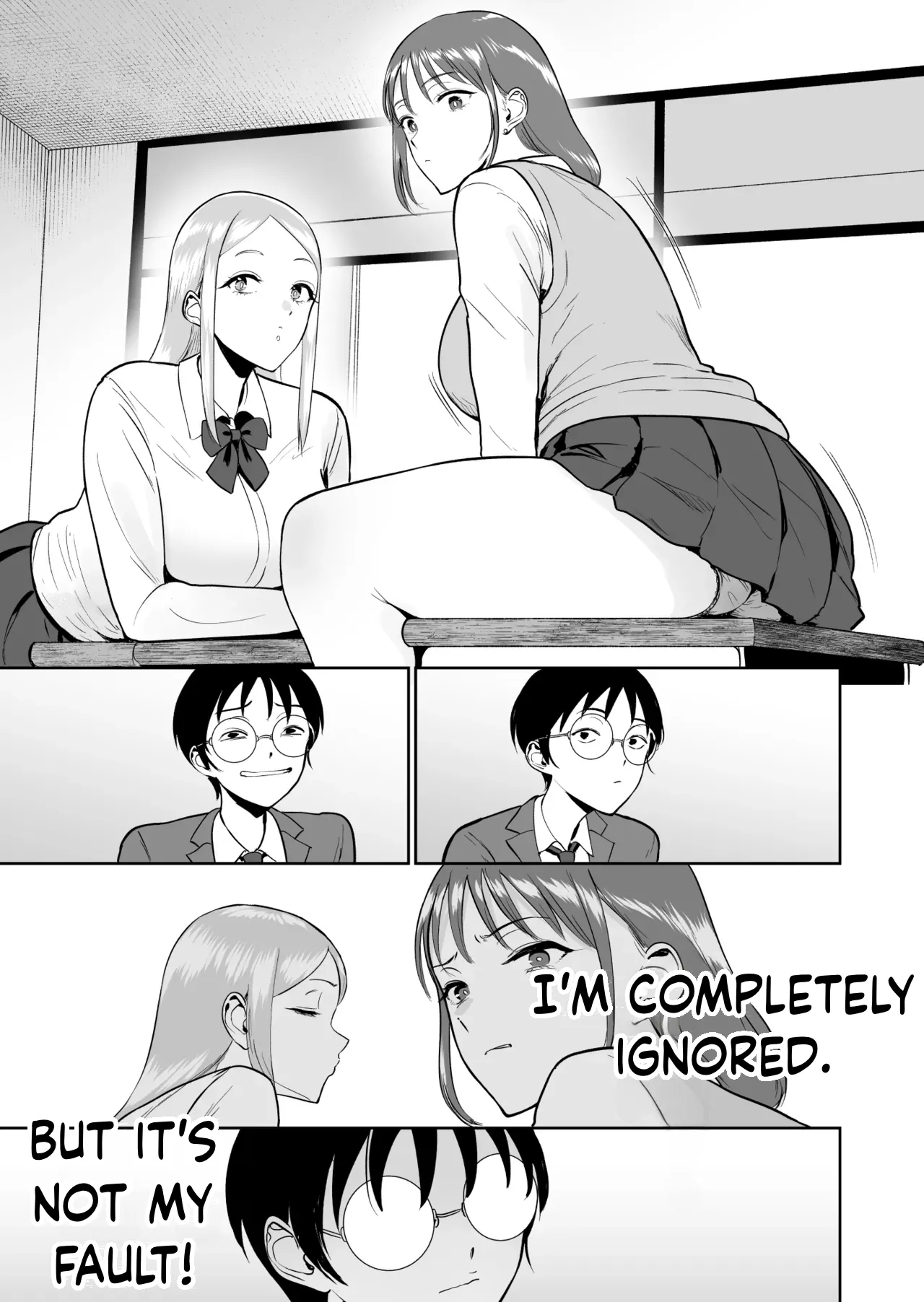The World Where Only I Can’t Fuck the Class Gyaru | Boku dake ga Class no Ano Ko to Sex dekinai Sekai — preview page 4