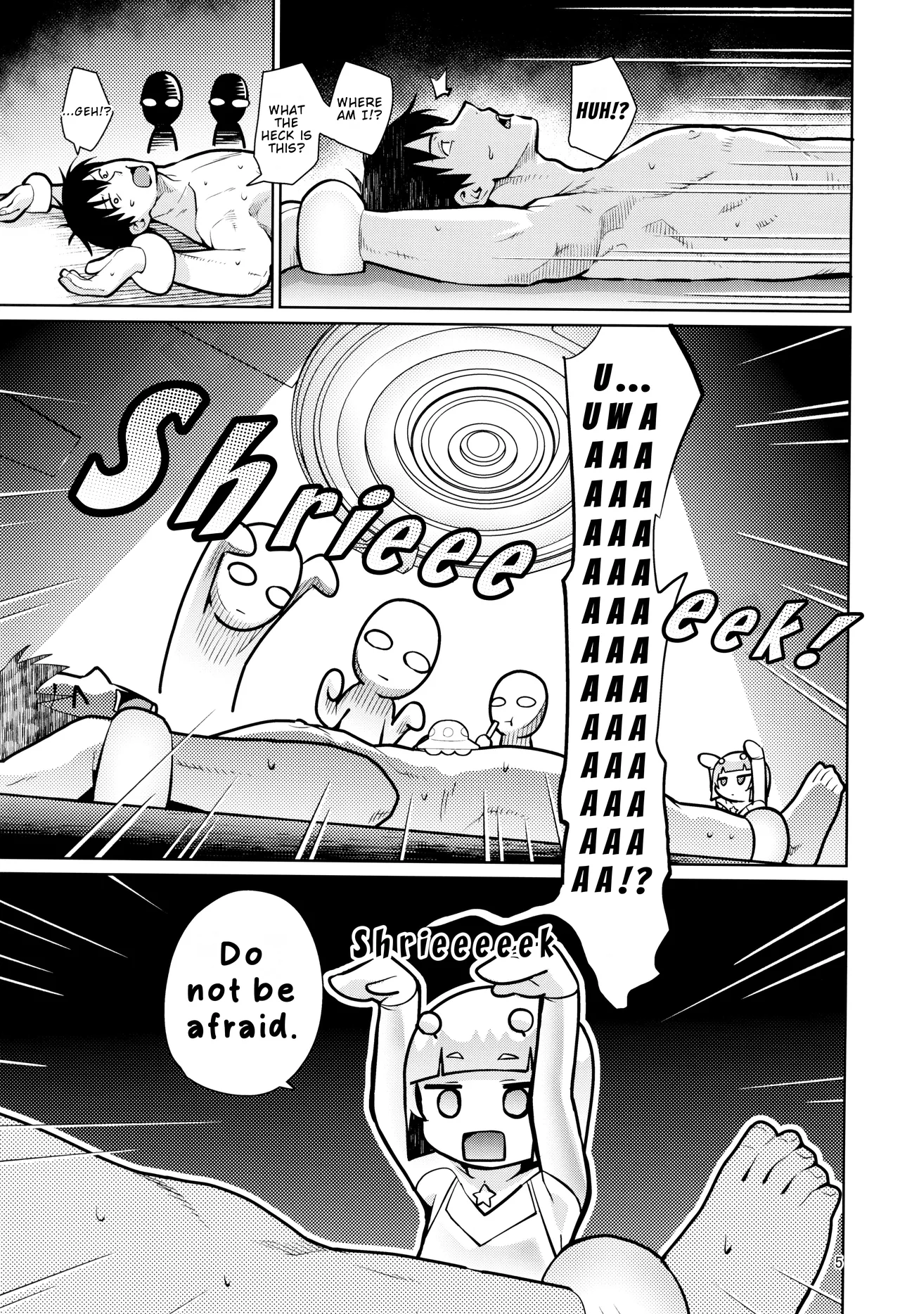 Uchuujin Hanako | Hanako The Alien — preview page 5