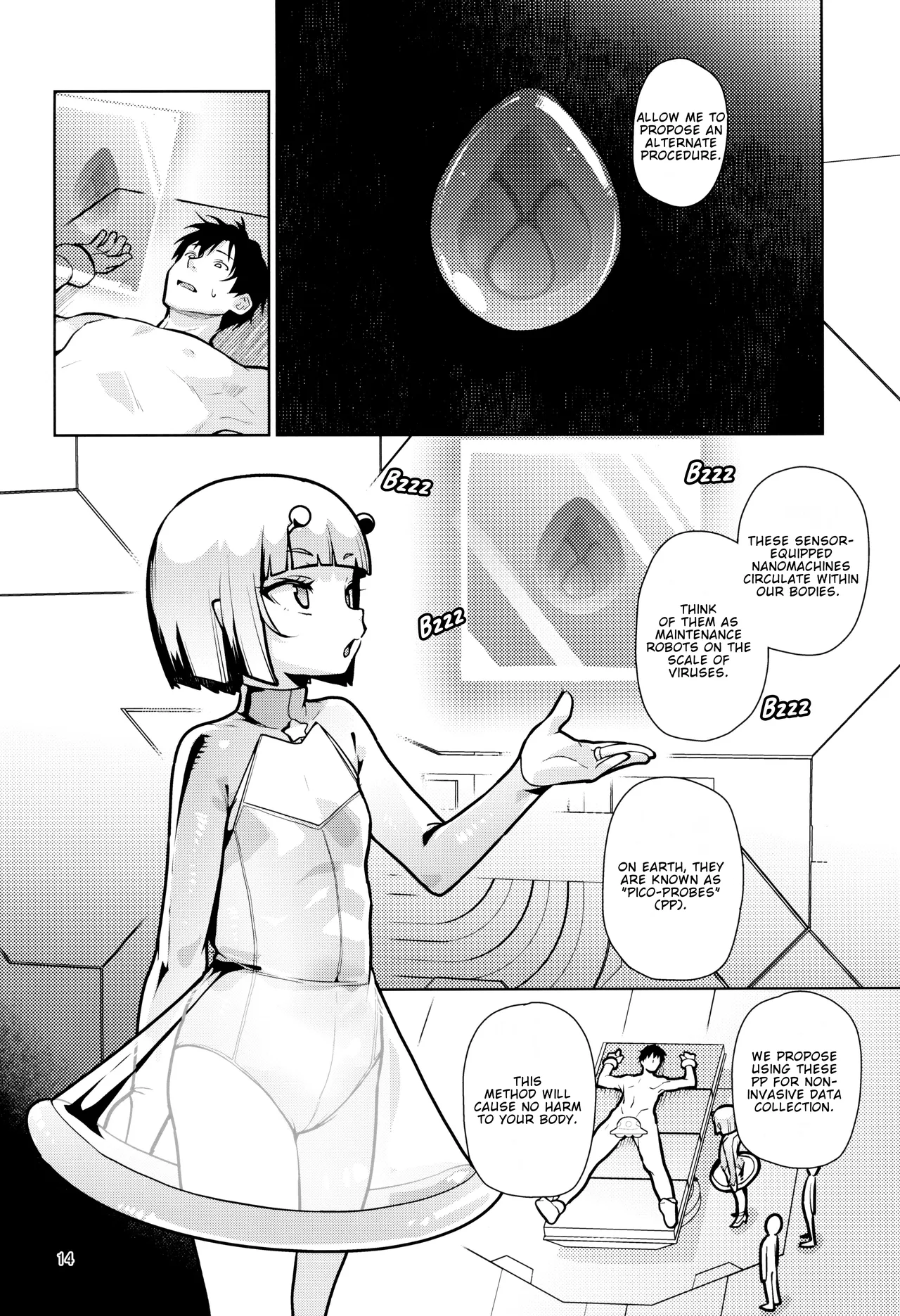 Uchuujin Hanako | Hanako The Alien — preview page 14
